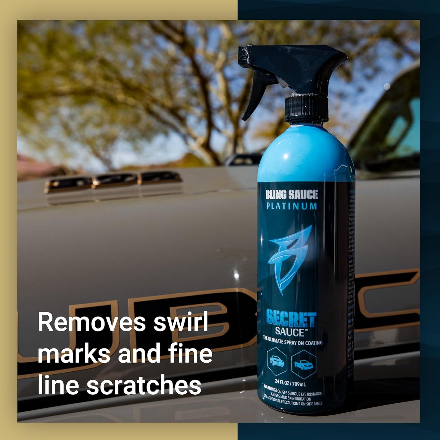 Bling Sauce Platinum - Salsa Secreta Cerámica 0.71L para Autos