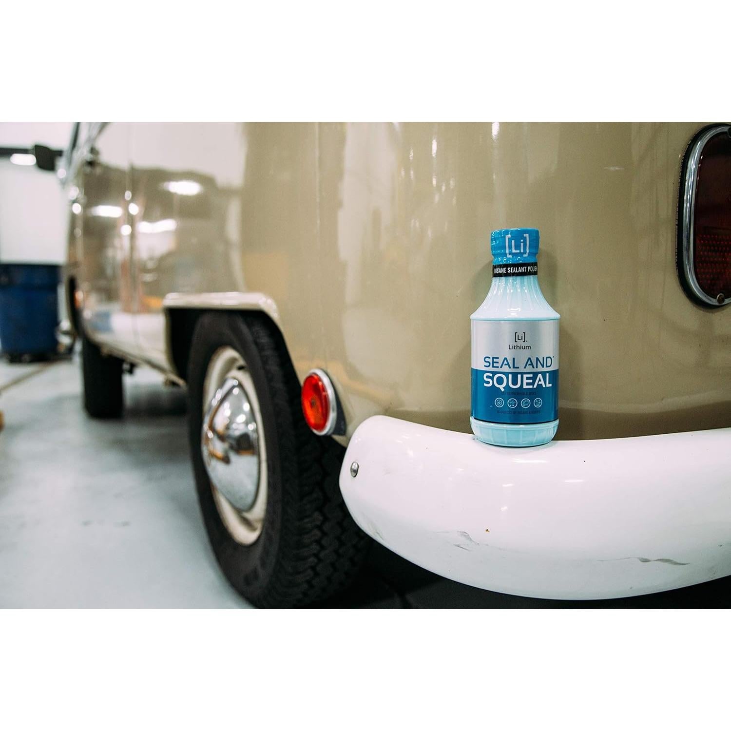 Restaurador de Pintura de Coche Lithium Seal and Squeal 453g