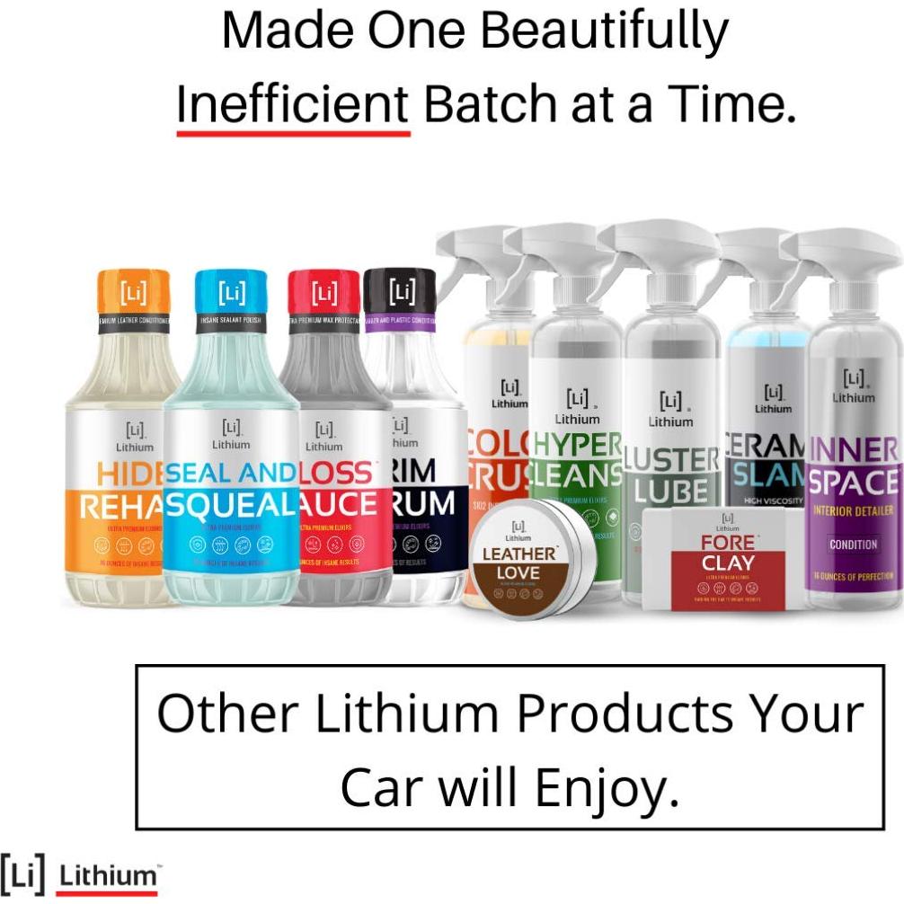 Restaurador de Pintura de Coche Lithium Seal and Squeal 453g