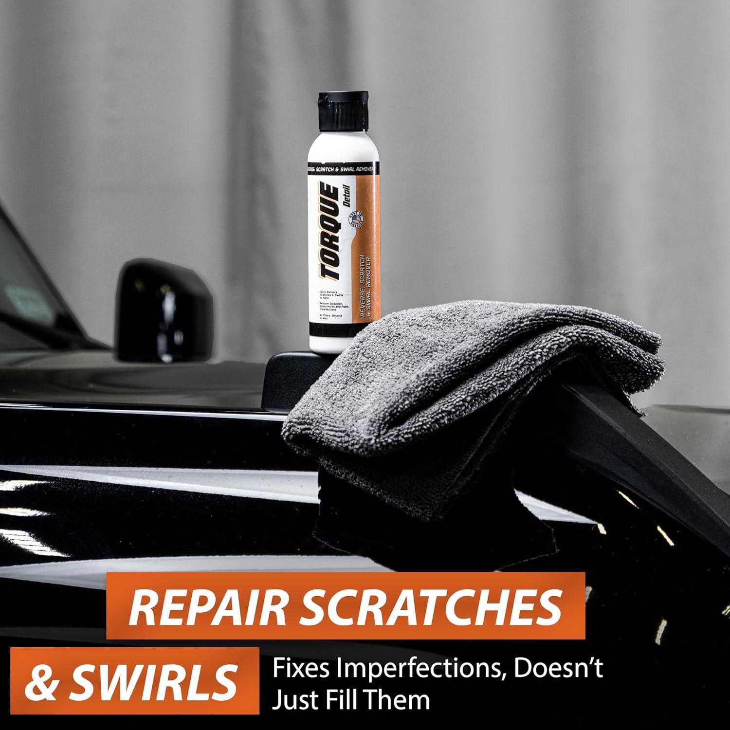 Removedor de Rayones de Coche Torque Detail 113g - Reparación de Pintura