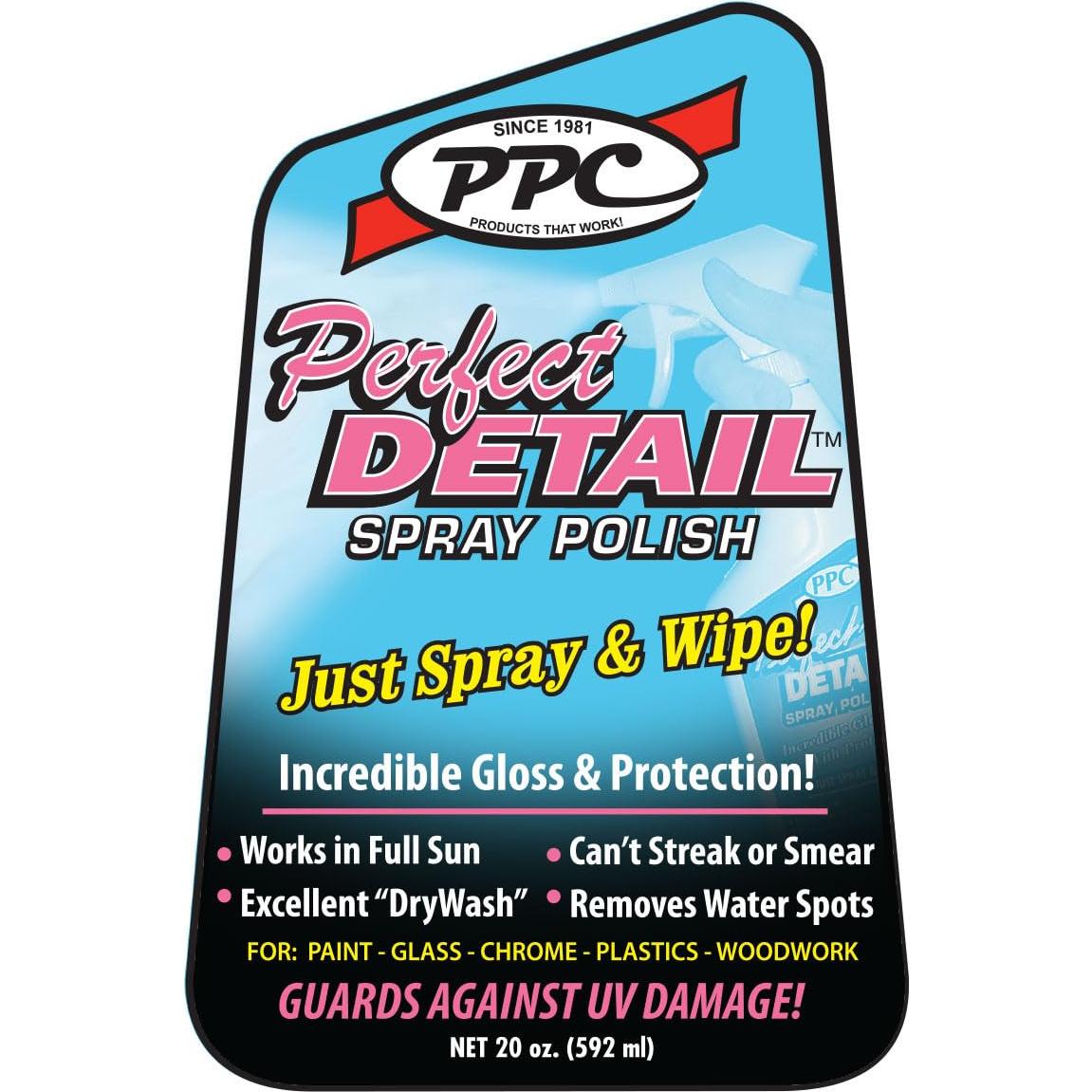Pulidor en Spray PPC Perfect Detail 0.64kg - Limpia y Protege UV
