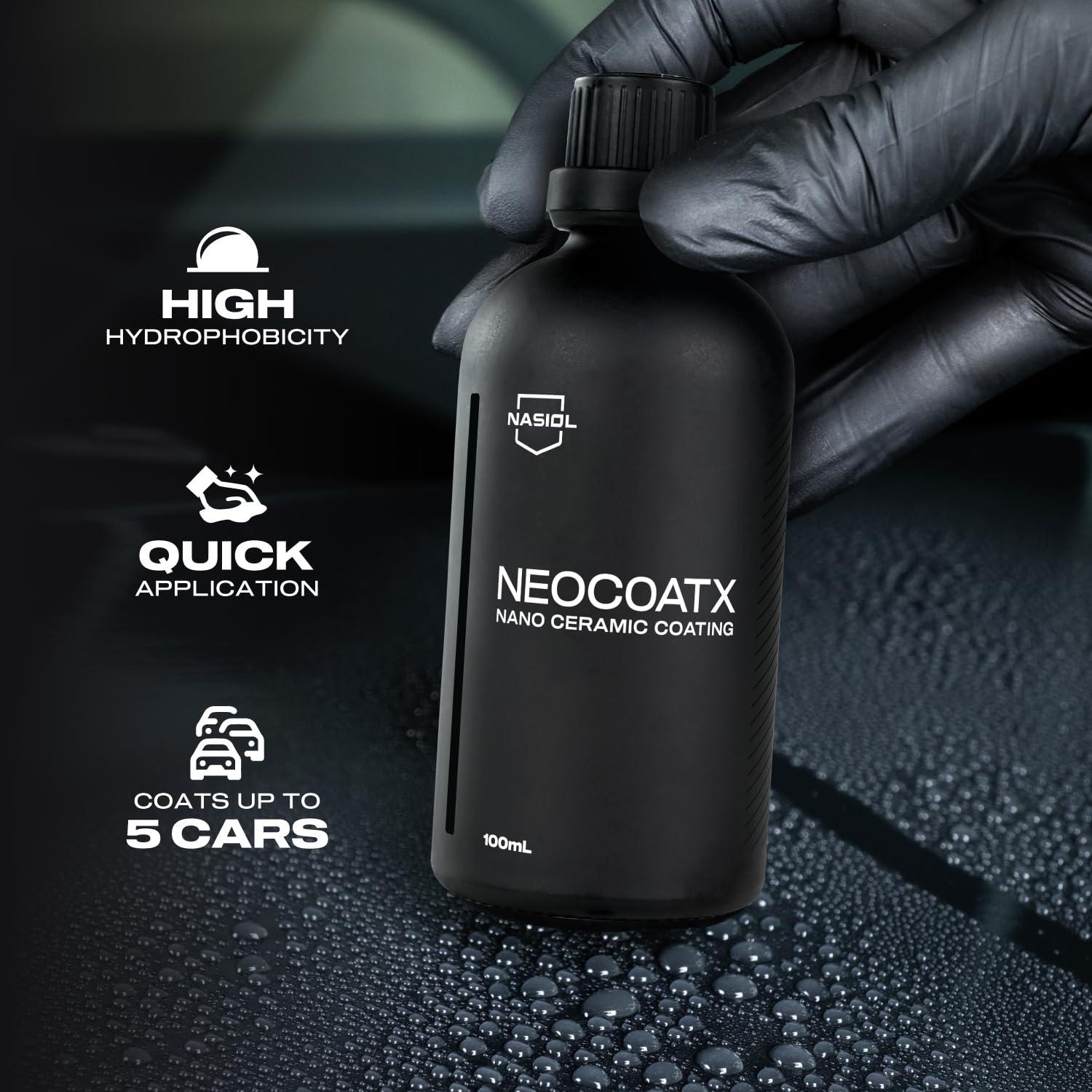 Recubrimiento Cerámico Nano Nasiol NeoCoatX 100 ml para Autos