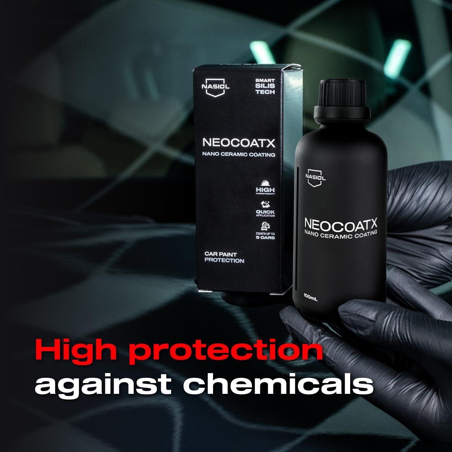 Recubrimiento Cerámico Nano Nasiol NeoCoatX 100 ml para Autos