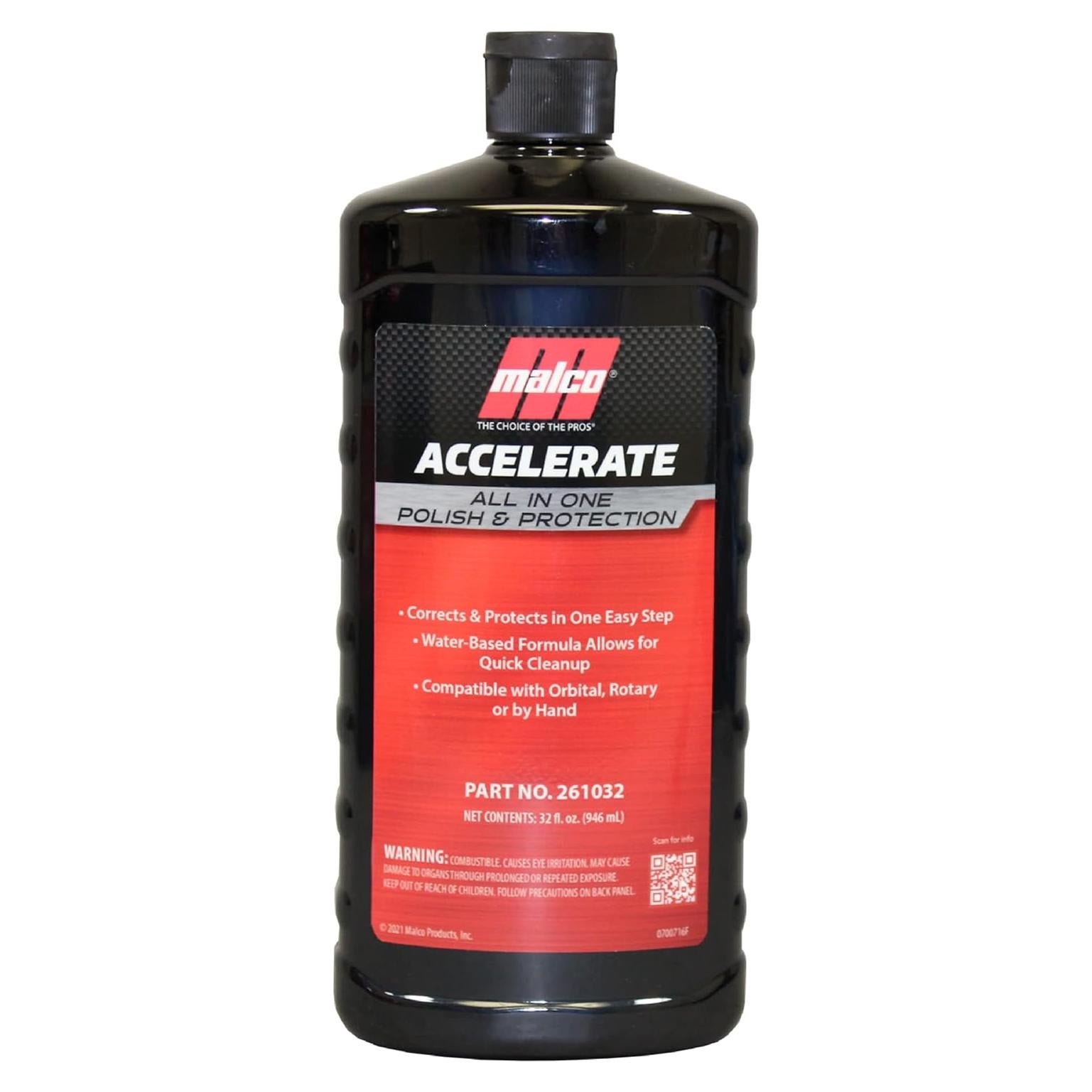 Malco Accelerate Pulido y Protección Automotriz 1 Paso 261032