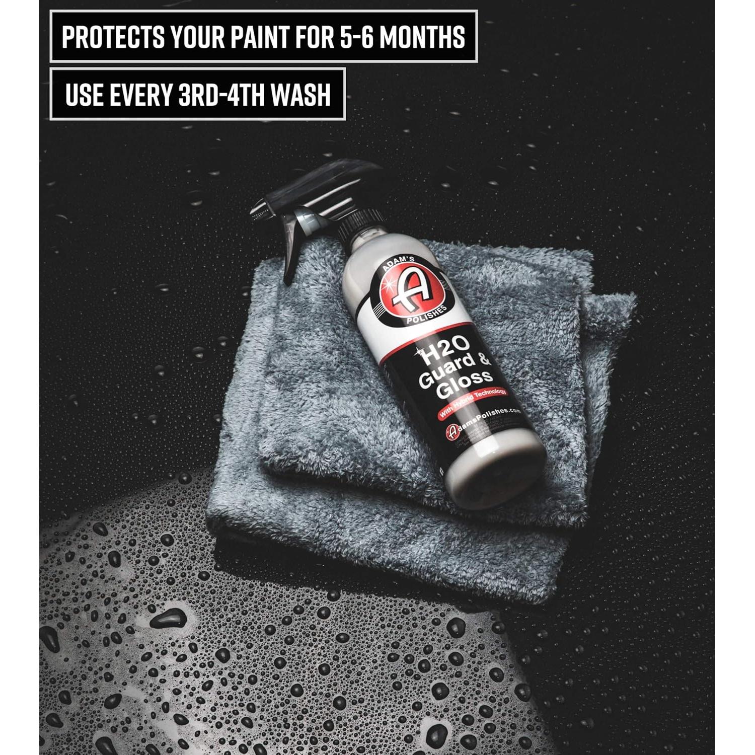 Protector y Brillo H2O Adam 473ml - Capa Superior para Autos