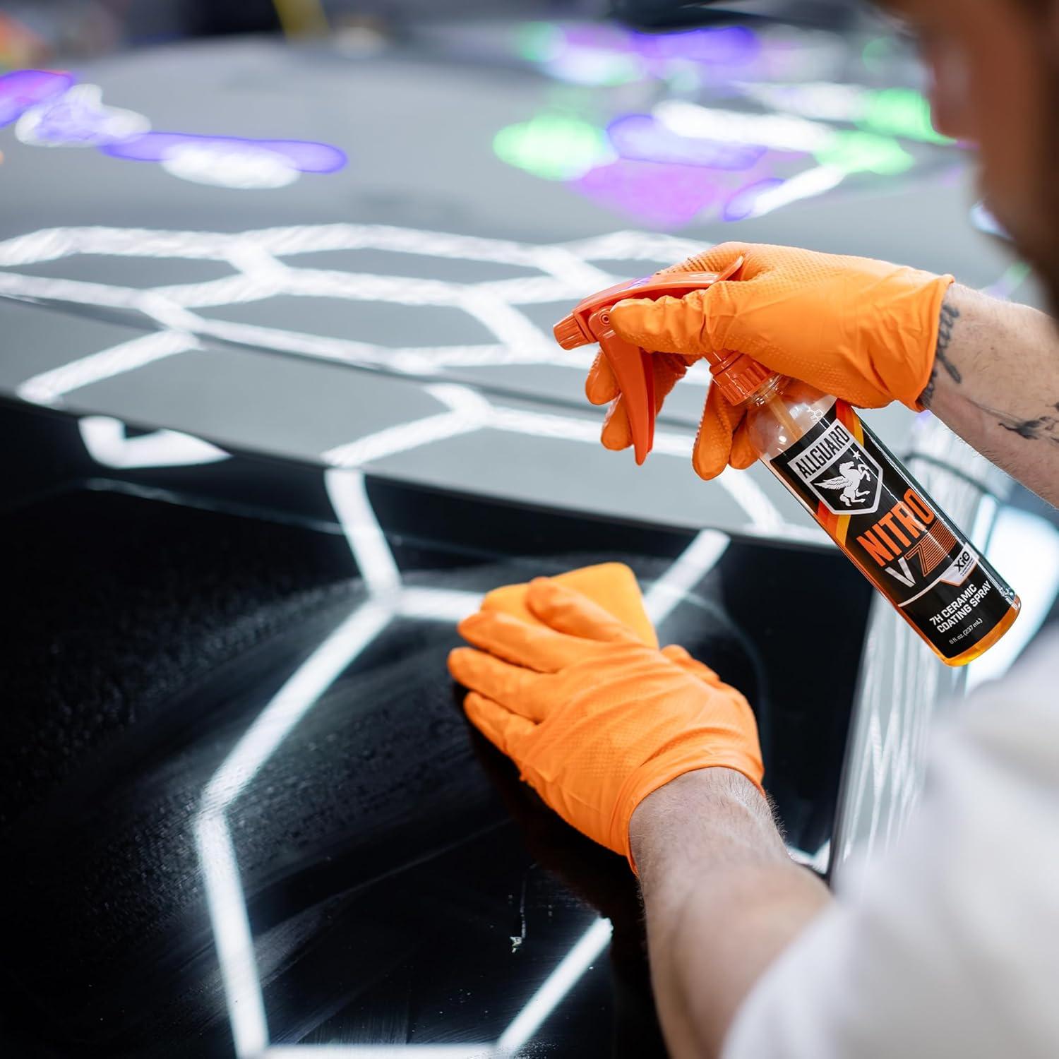 NITRO V7 Spray Cerámico 7H AllGuard 237ml Brillo Hidrofóbico