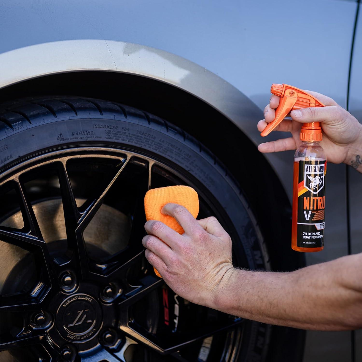 NITRO V7 Spray Cerámico 7H AllGuard 237ml Brillo Hidrofóbico