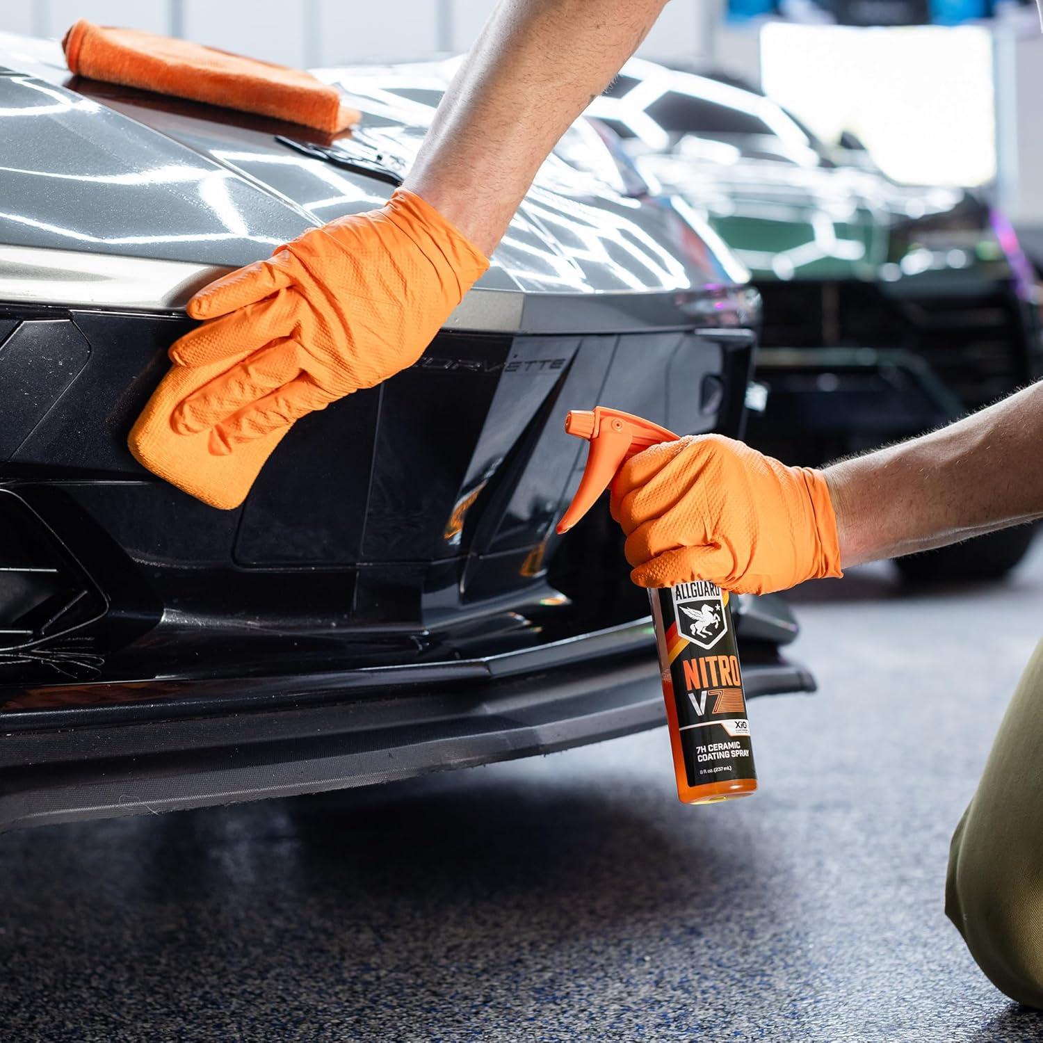 NITRO V7 Spray Cerámico 7H AllGuard 237ml Brillo Hidrofóbico