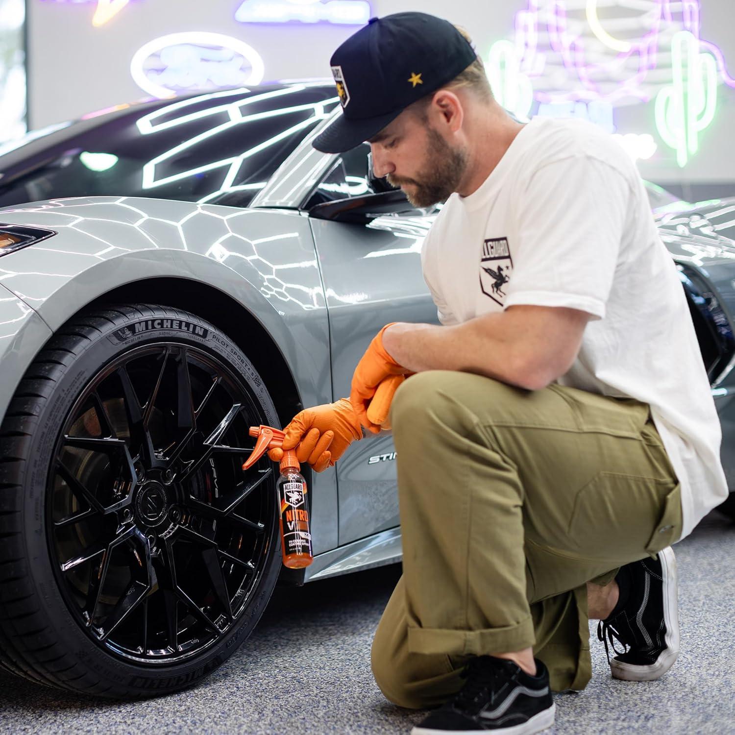 NITRO V7 Spray Cerámico 7H AllGuard 237ml Brillo Hidrofóbico