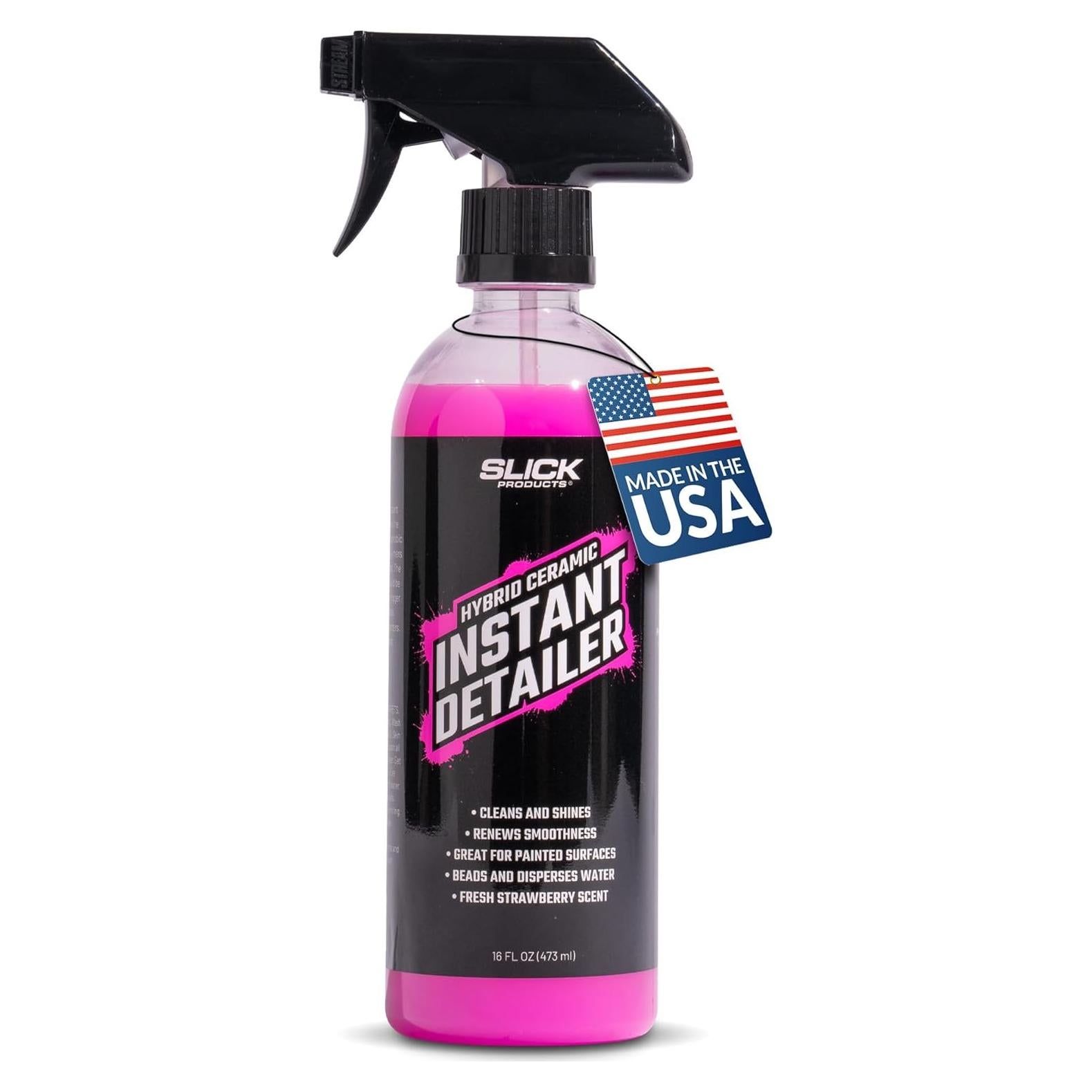 Slick Products Detallador Cerámico Hidrofóbico 16 oz - Limpia y Brilla