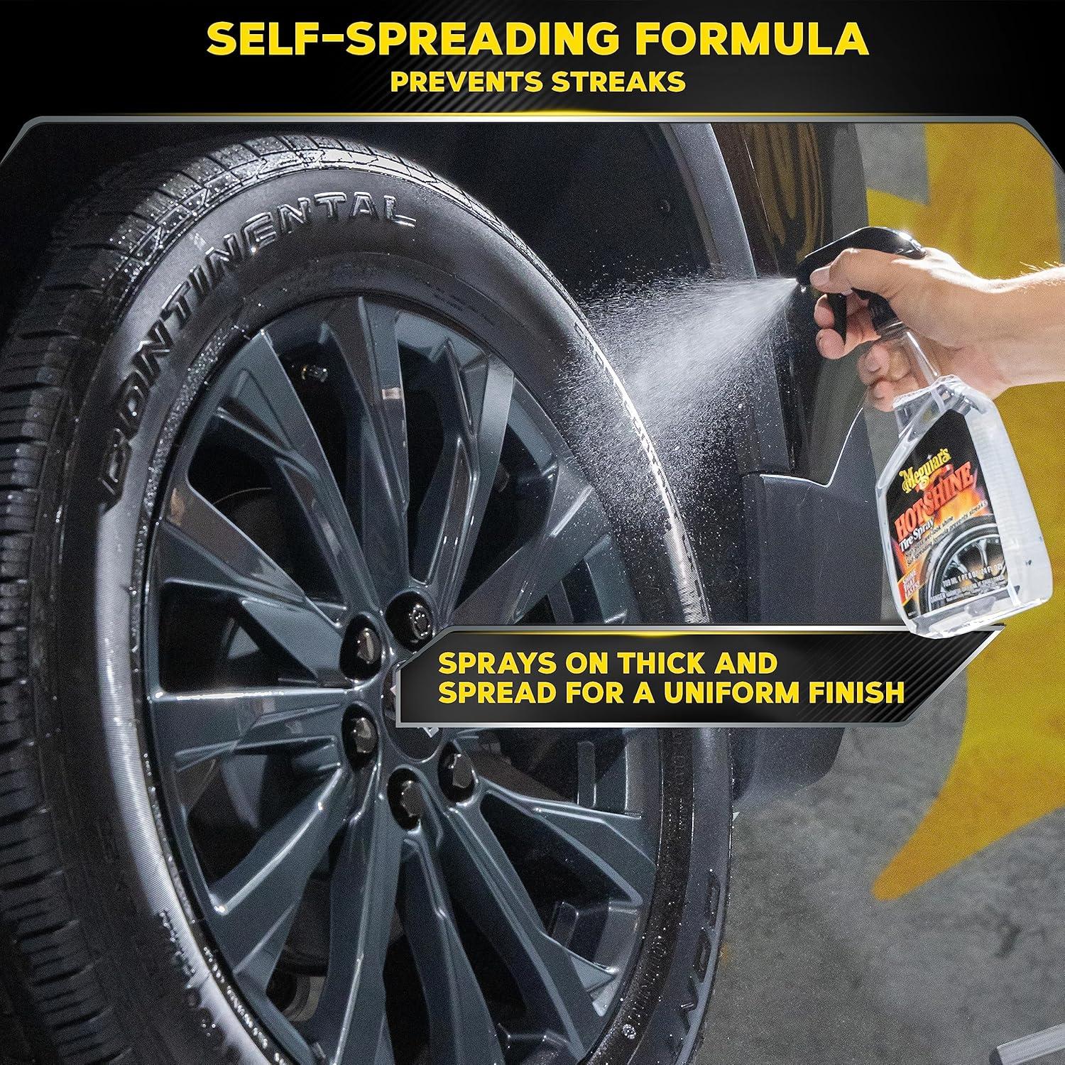 Spray para Llantas Meguiar's Hot Shine 2 x 720 ml