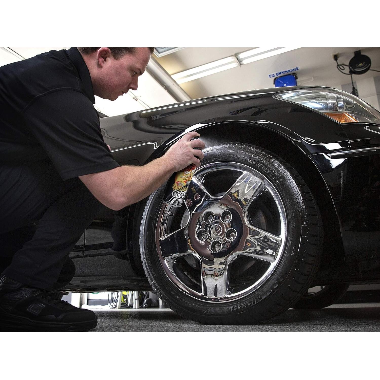 Recubrimiento para llantas Meguiar's Hot Shine 425g - Paquete de 5