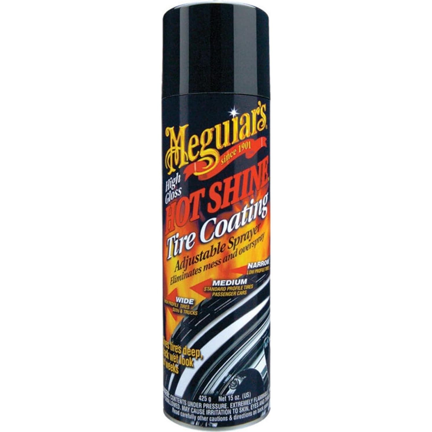 Recubrimiento para llantas Meguiar's Hot Shine 425g - Paquete de 5