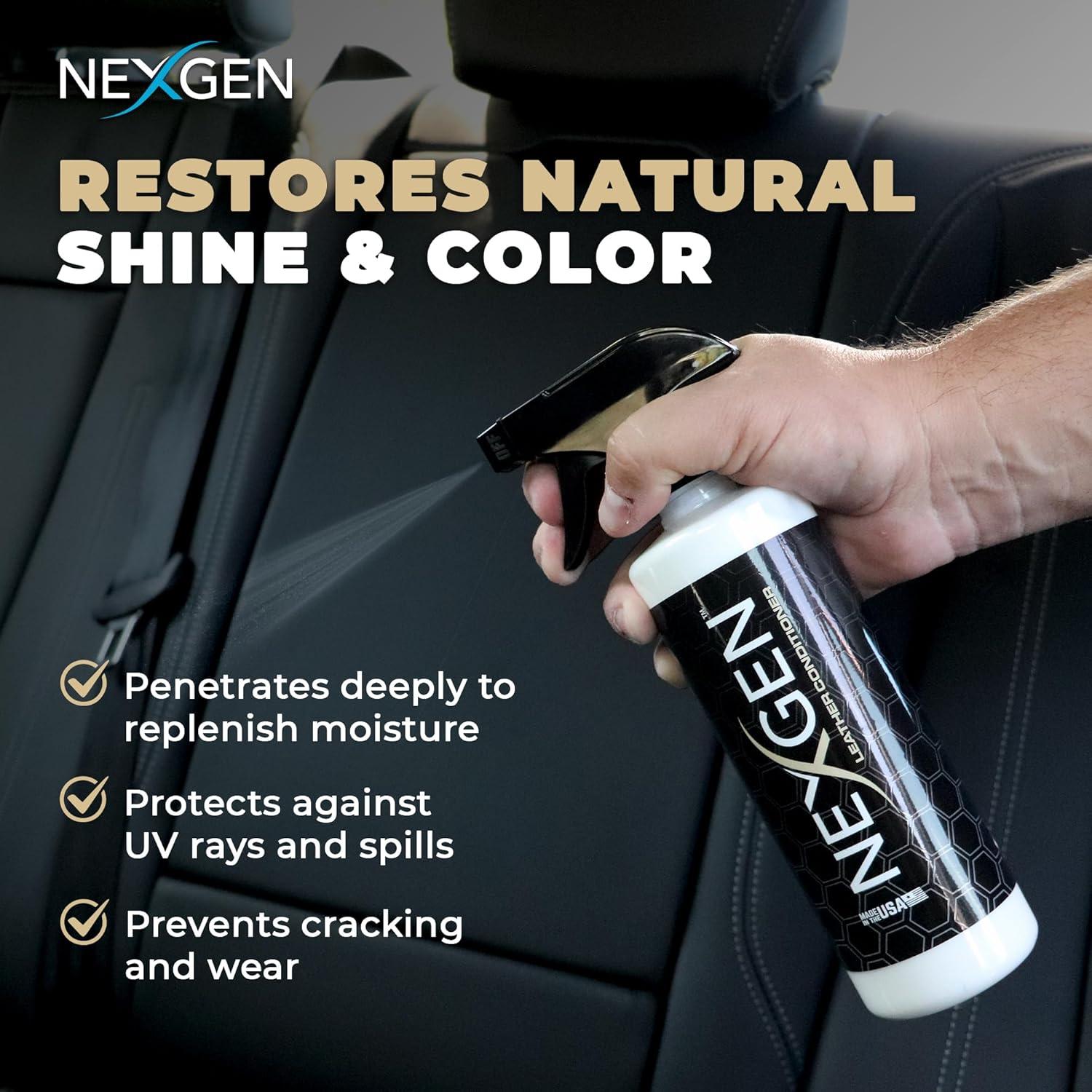 Acondicionador de Cuero Nexgen 0.45L Multiusos para Autos