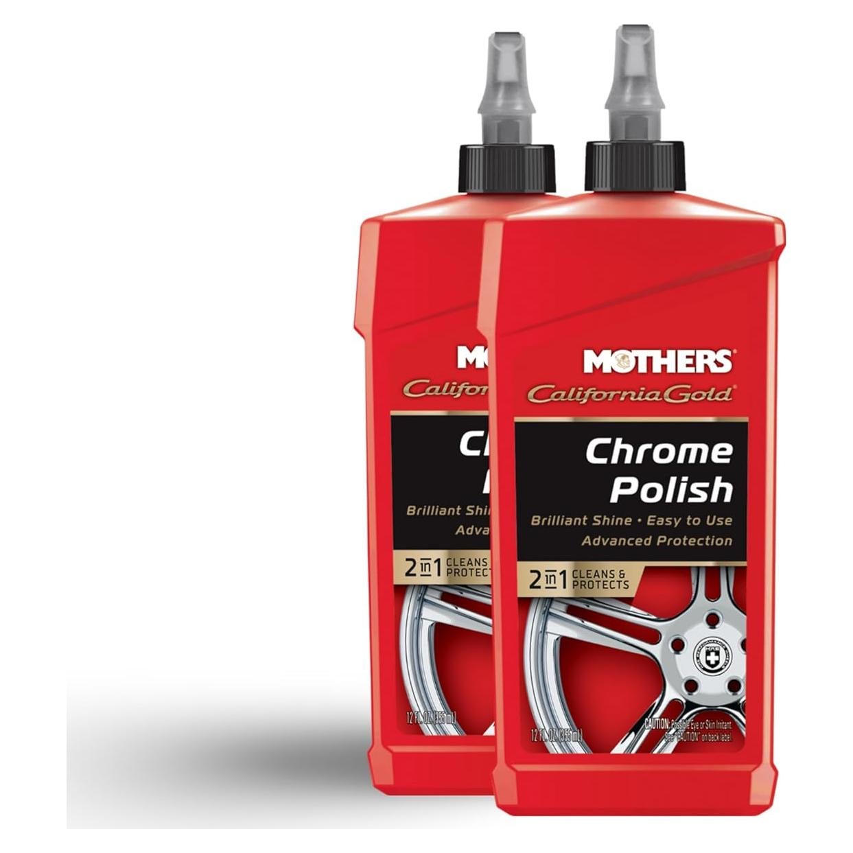 Pulidor de Cromo Mothers 340g - Pack de 2