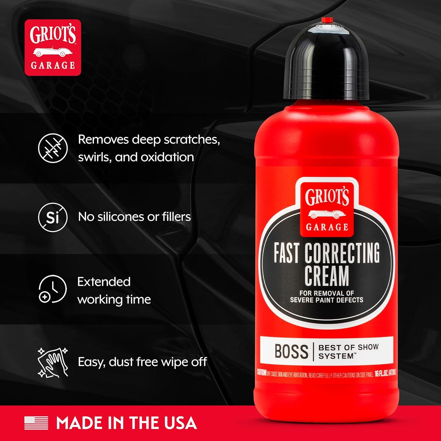 Crema Correctora Rápida BOSS Griot's Garage 530g Eliminador Rayones