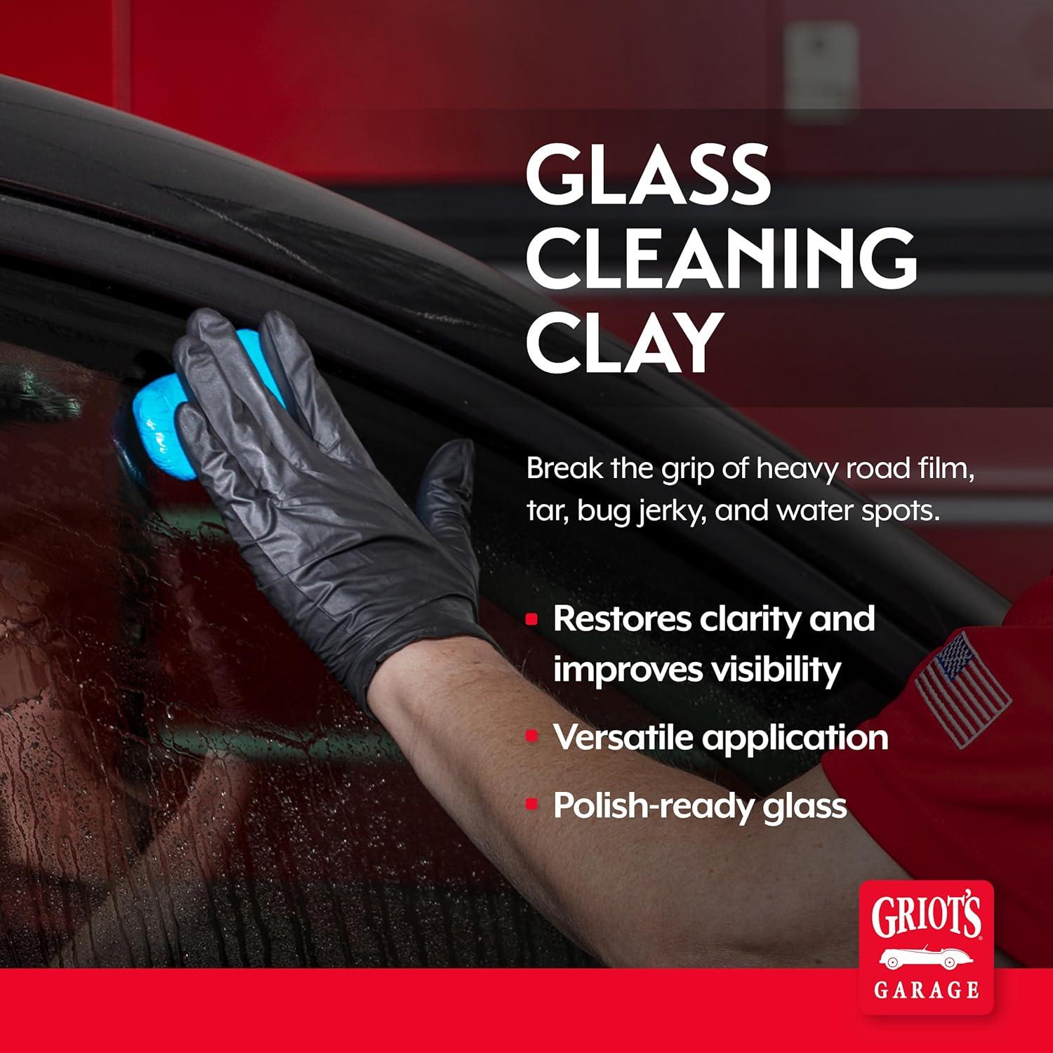 Arcilla Limpiadora de Vidrios Griot's Garage 99.22g - Efectiva para Automóviles