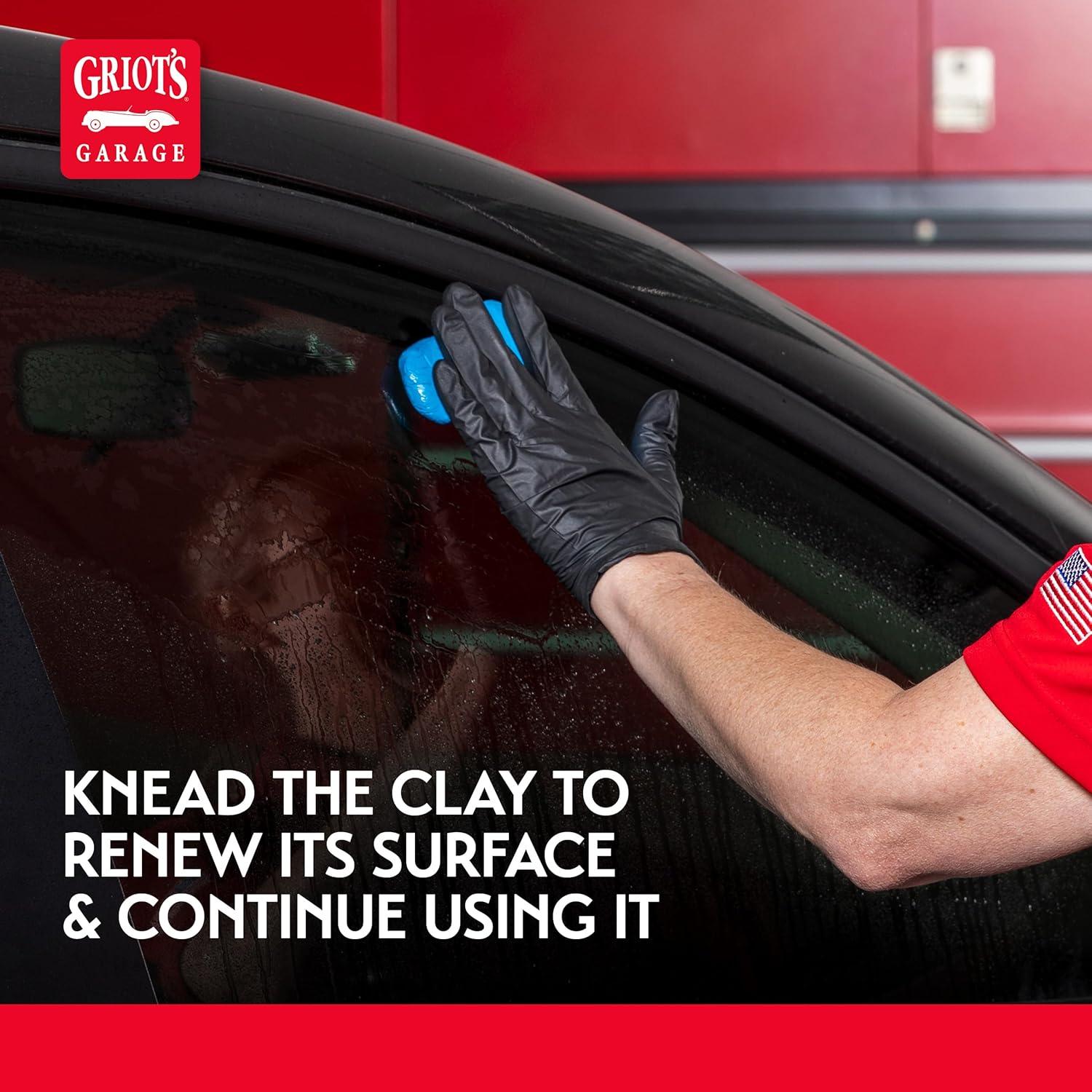 Arcilla Limpiadora de Vidrios Griot's Garage 99.22g - Efectiva para Automóviles