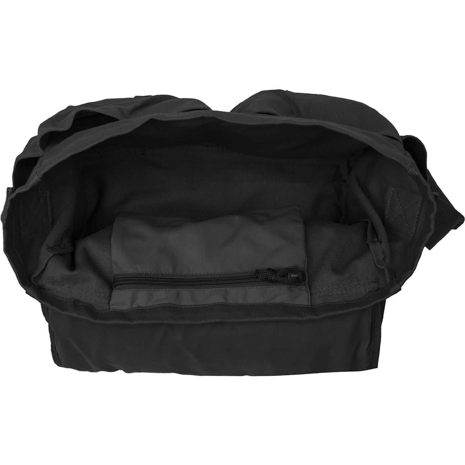 Bolsa Mensajera Vintage Sweetbriar - Lona Algodón Negra