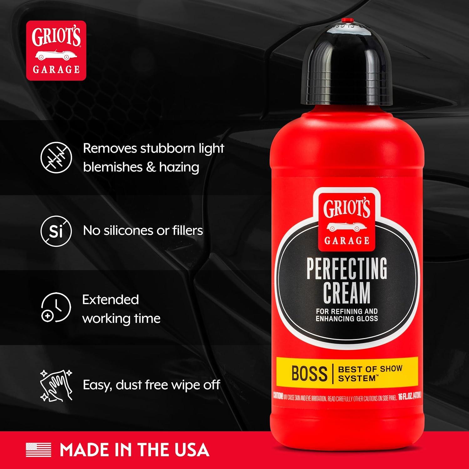 Crema Perfecta BOSS Griot's Garage 453.6g Pulido y Detallado