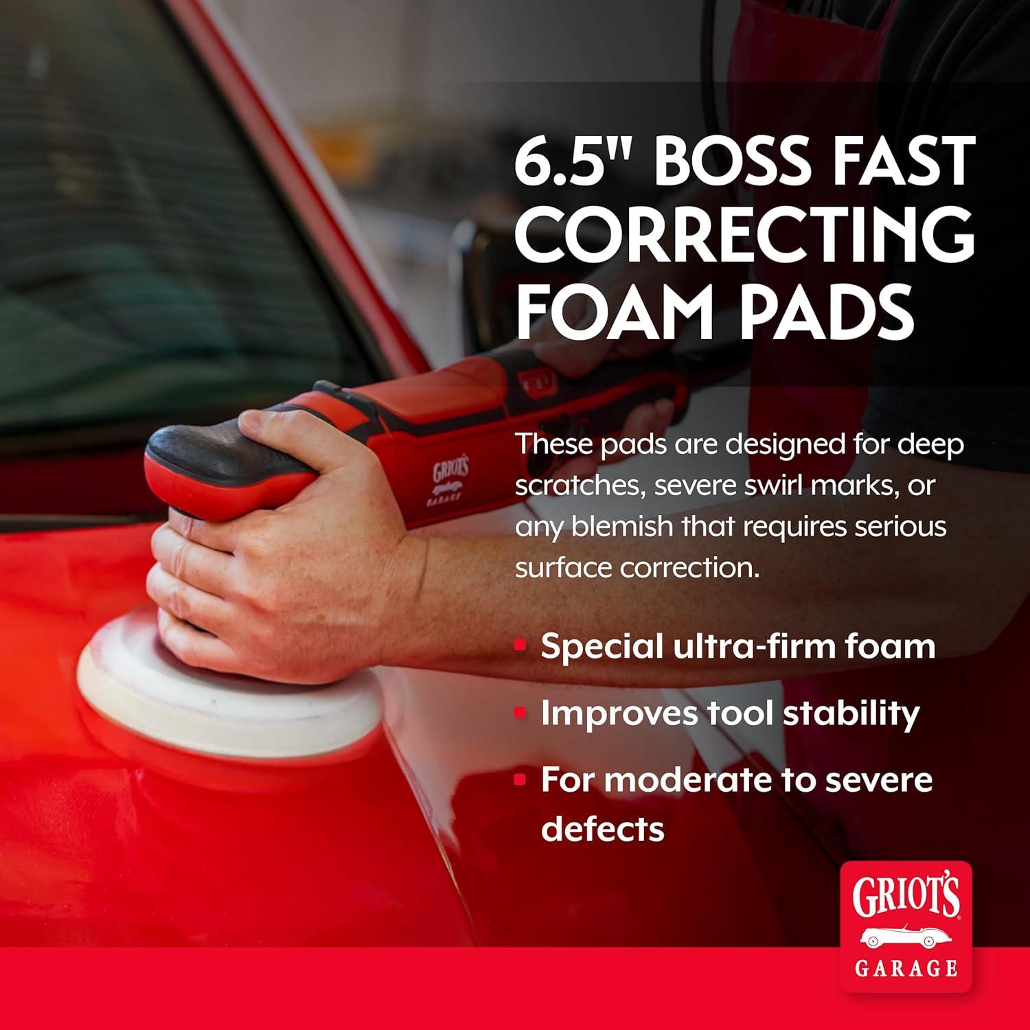 Almohadillas de Pulido Griot's Garage BOSS 6.5" Juego de 2