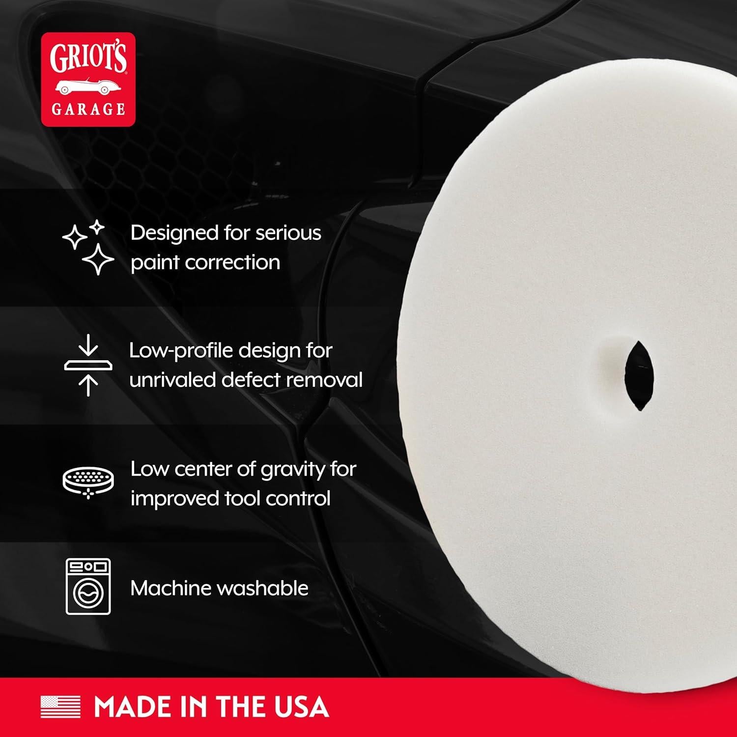 Almohadillas de Pulido Griot's Garage BOSS 6.5" Juego de 2