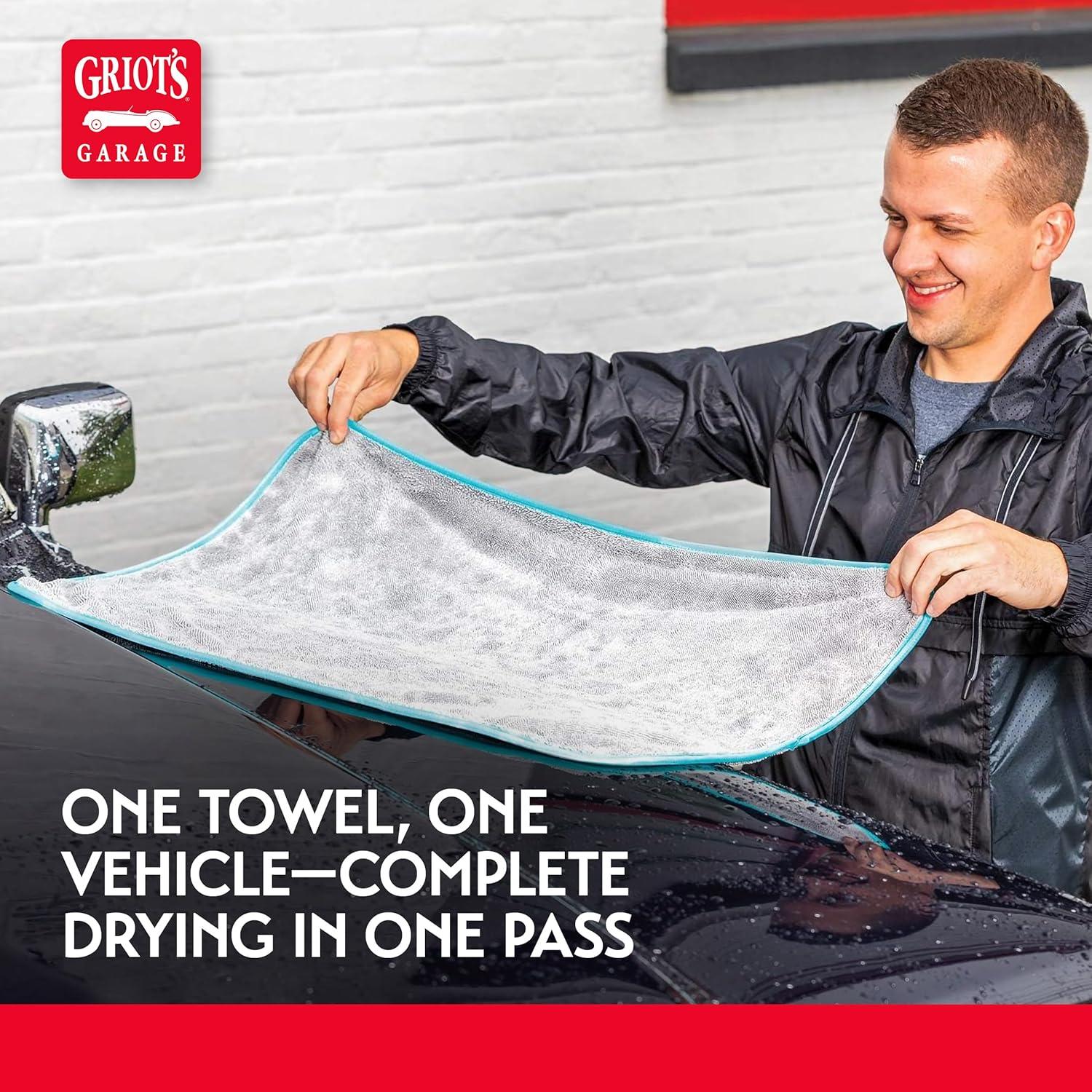 Toalla de Secado de Microfibra Griot's Garage 71x50cm Alta Absorbencia