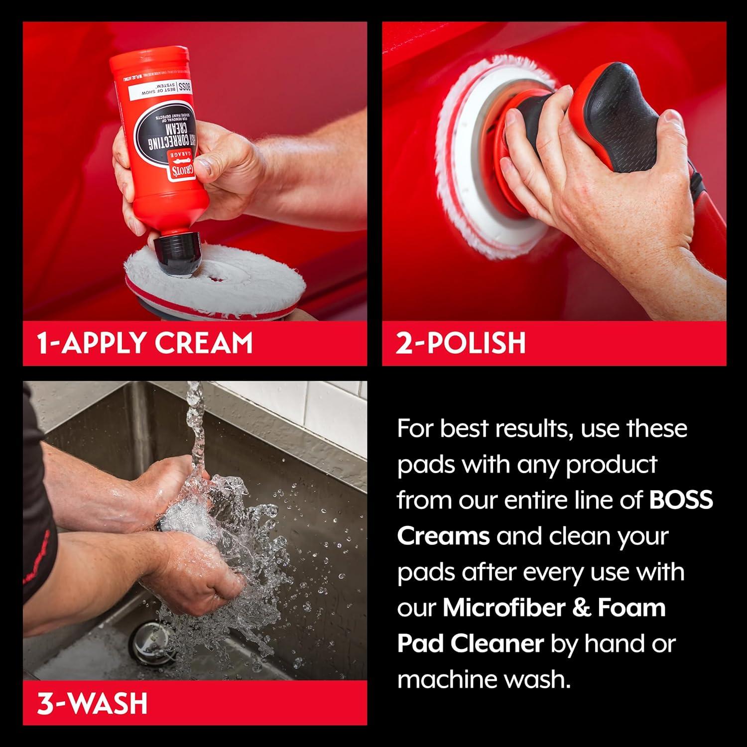 Almohadillas de Pulido Griot's Garage BMF6 Microfibra 6.5" (2 Pzs)