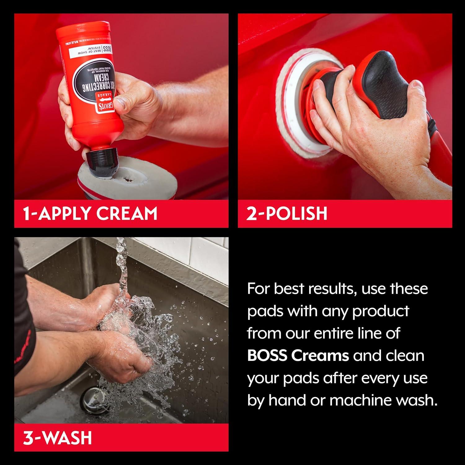 Almohadillas de pulido Griot's Garage BOSS 5.5" (juego de 2)