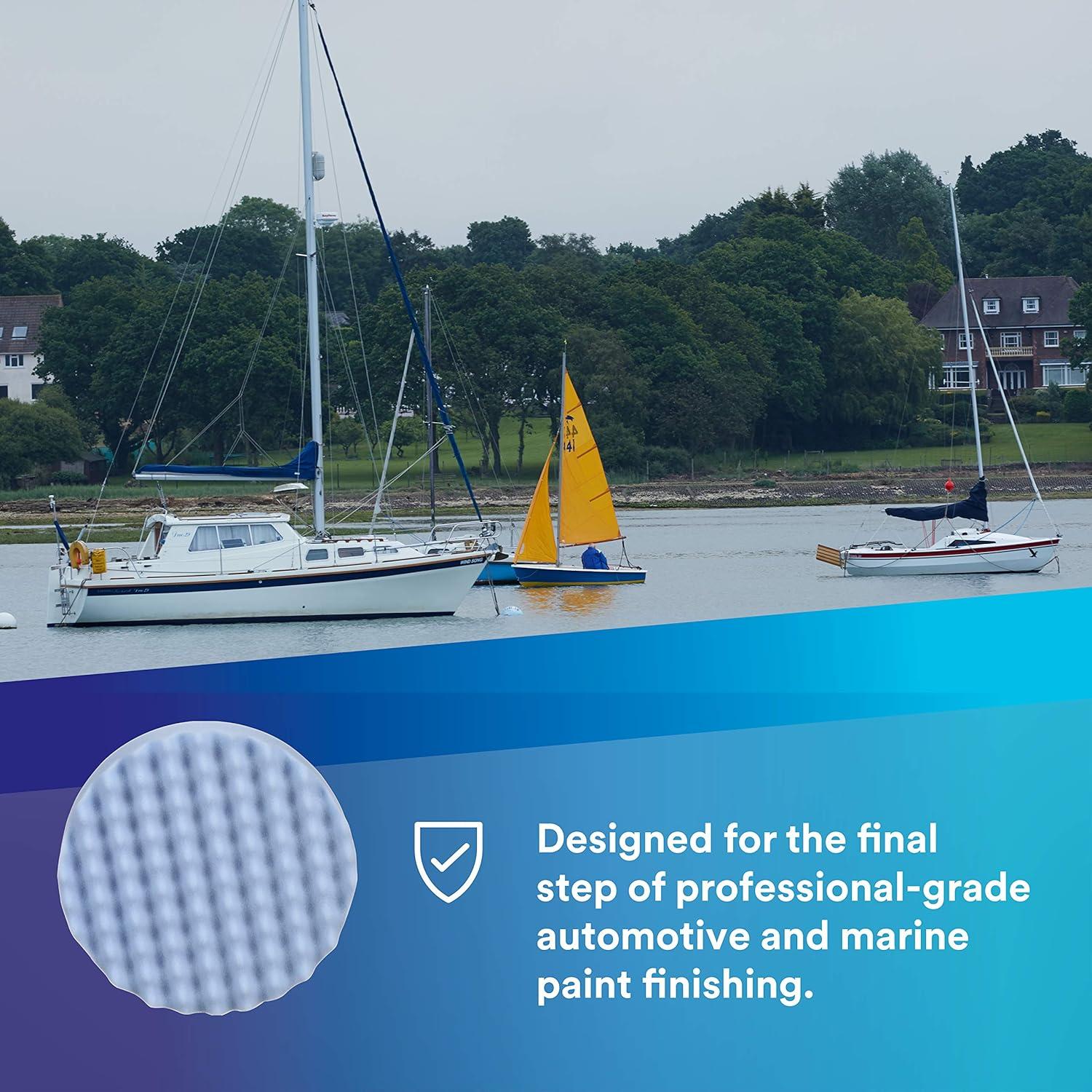 Almohadilla de Pulido Ultrafina 3M Perfect-It 20 cm Azul