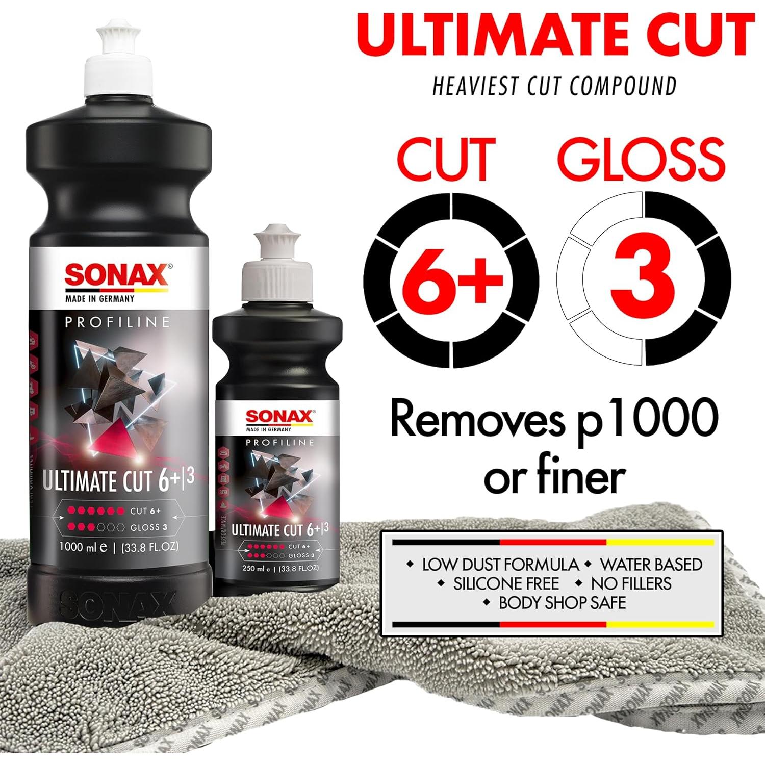 Compuesto de Corte Sonax Ultimate Cut 250ml - Pulido Rápido