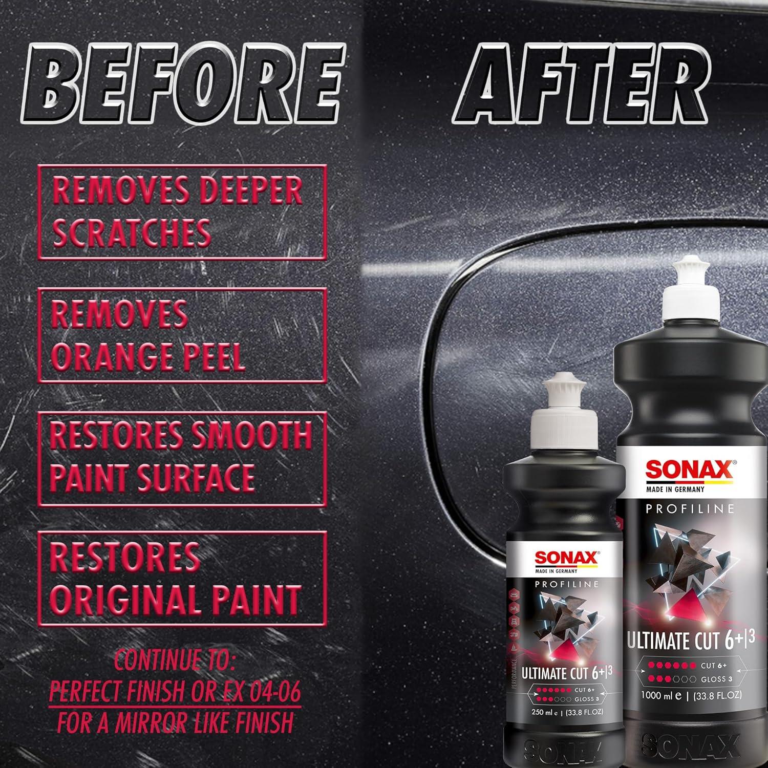 Compuesto de Corte Sonax Ultimate Cut 250ml - Pulido Rápido