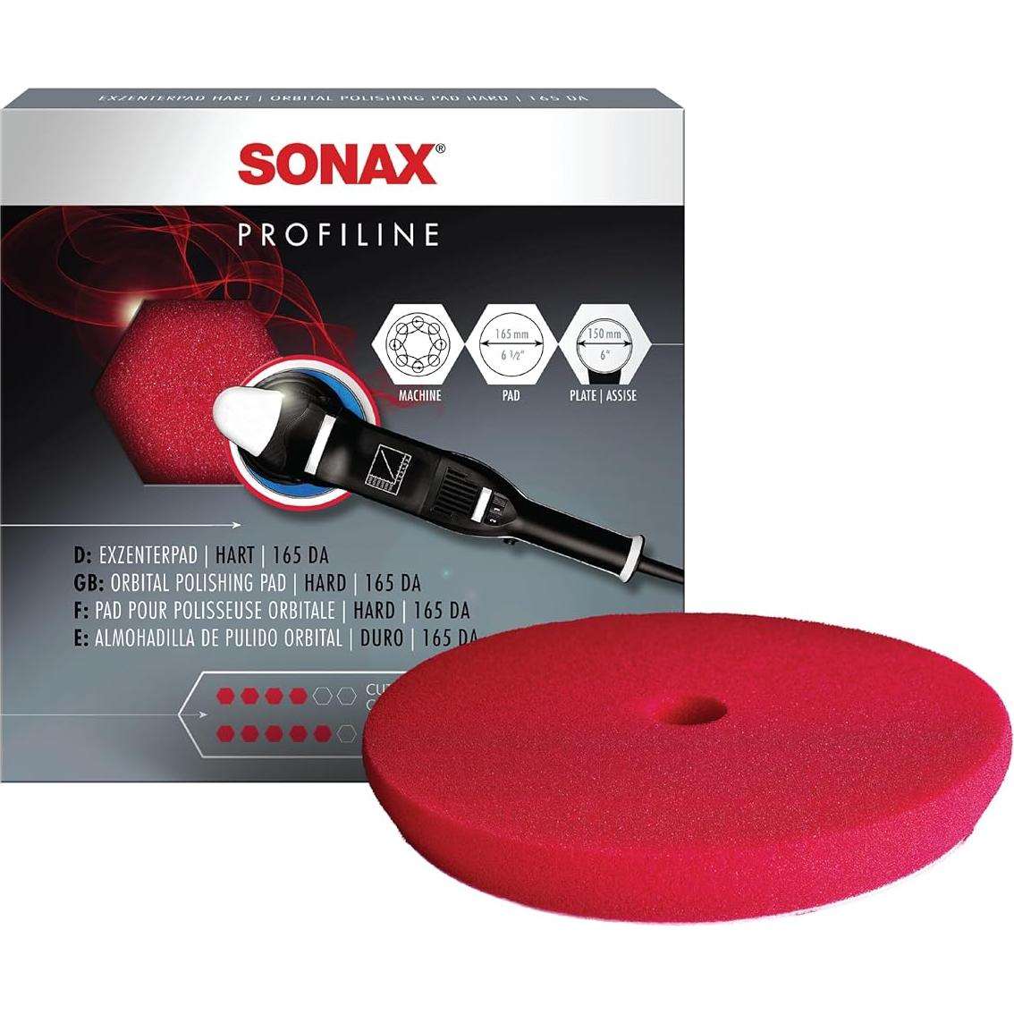 Kit de Pads de Espuma para Corte y Brillo SONAX - 6 Unidades