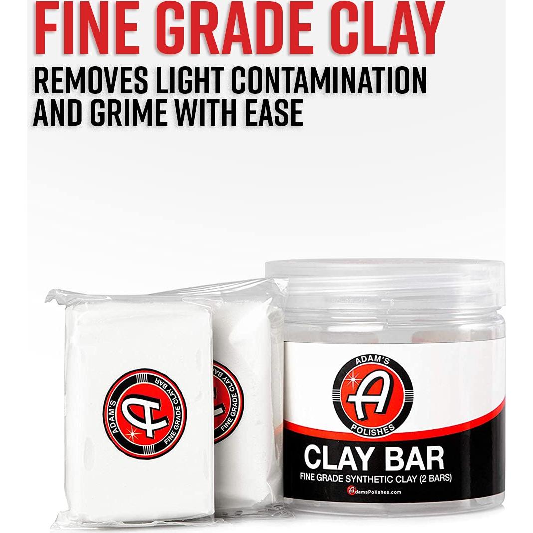Barra de Arcilla Fina Adam's Polishes 200g - Limpieza y Brillo