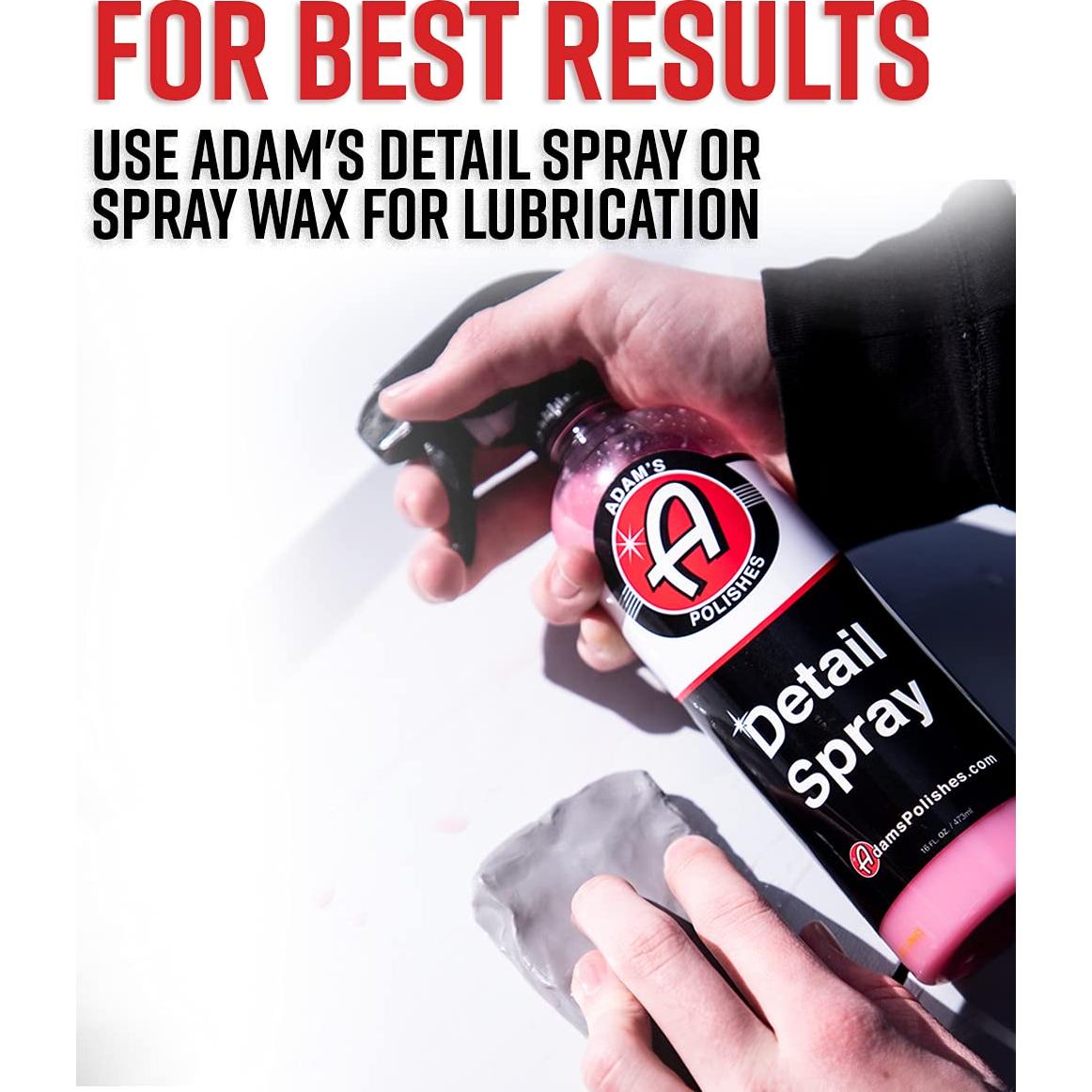 Barra de Arcilla Fina Adam's Polishes 200g - Limpieza y Brillo