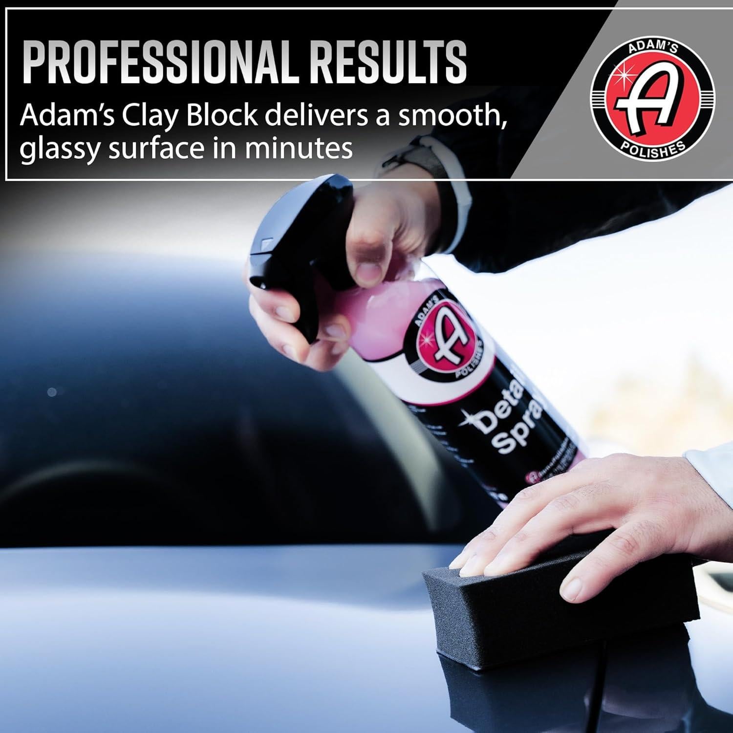 Kit de Detalle Adam's Polishes: Spray y Bloque de Arcilla