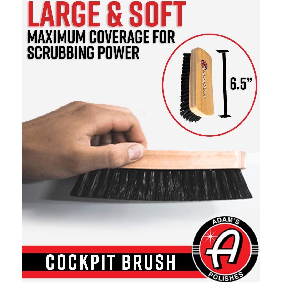 Cepillo de Limpieza Adam's Polishes para Automóviles - Suave y Efectivo