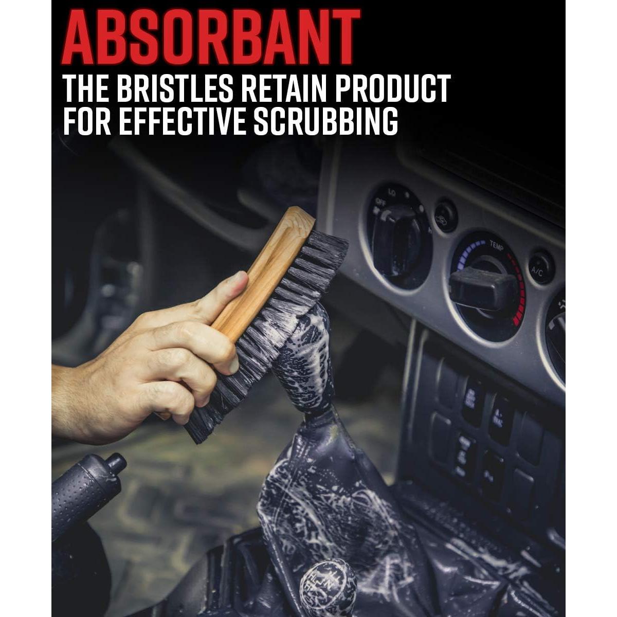 Cepillo de Limpieza Adam's Polishes para Automóviles - Suave y Efectivo