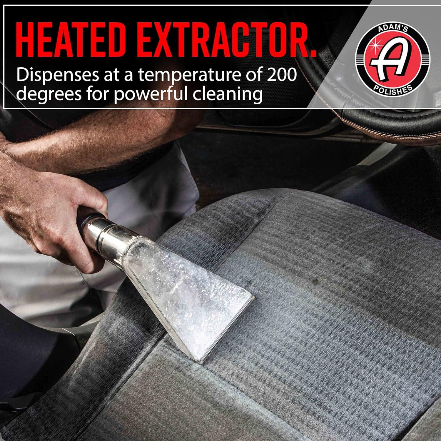 Extractor de Alfombra Calentado Adam's Polishes 3 Galones 93.3°C