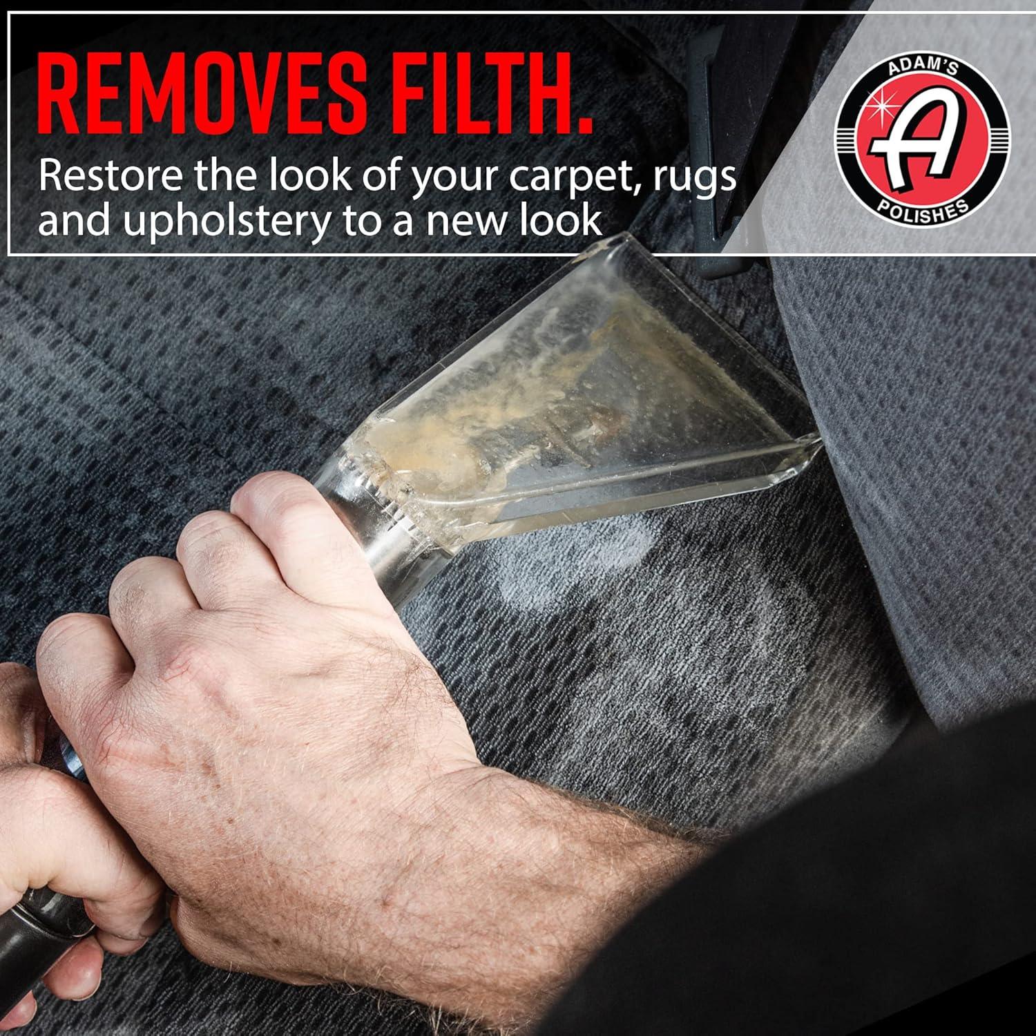 Extractor de Alfombra Calentado Adam's Polishes 3 Galones 93.3°C