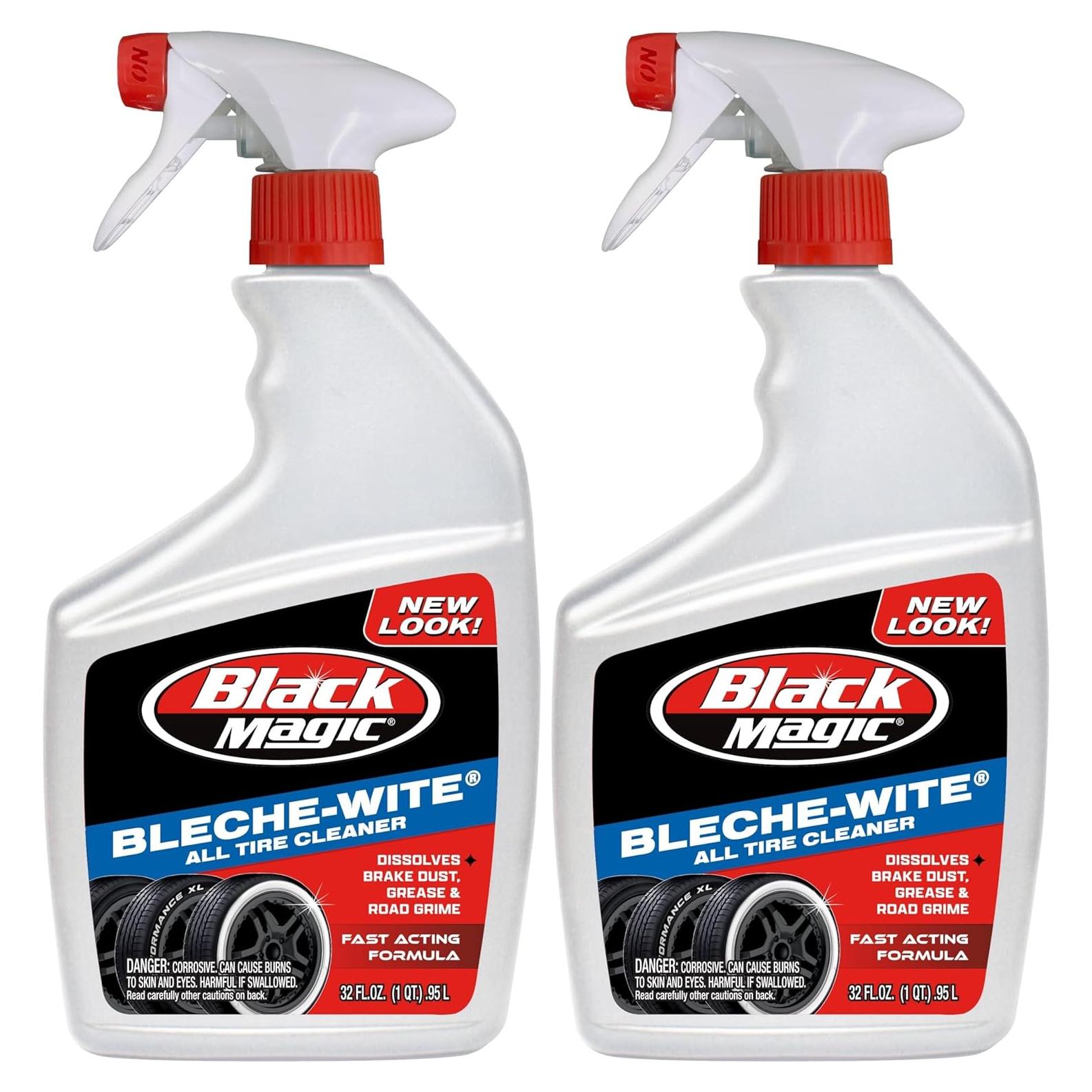 Limpiador de Llantas Black Magic 0.95 L - Acción Rápida (Paquete de 2)