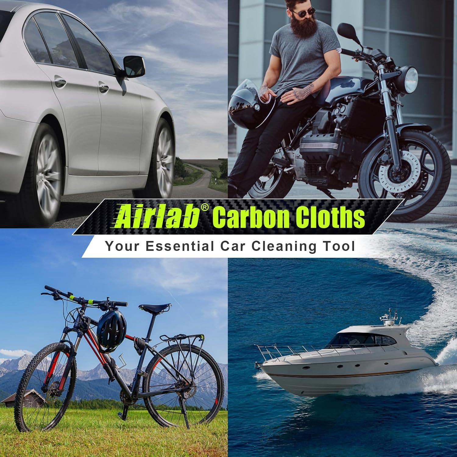 Toallas de Microfibra Airlab 50.8x40.6cm Paquete de 4 Gris