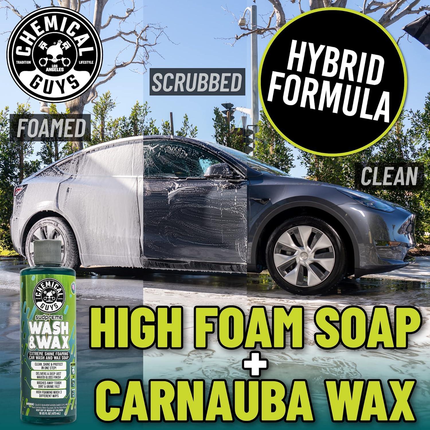 Jabón de Lavado Espumoso Chemical Guys Sudpreme 3.79L con Cera