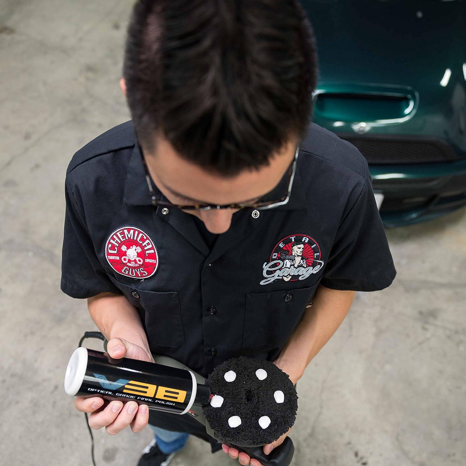 Pulido Final Óptico Chemical Guys V38 16 oz - Blanco