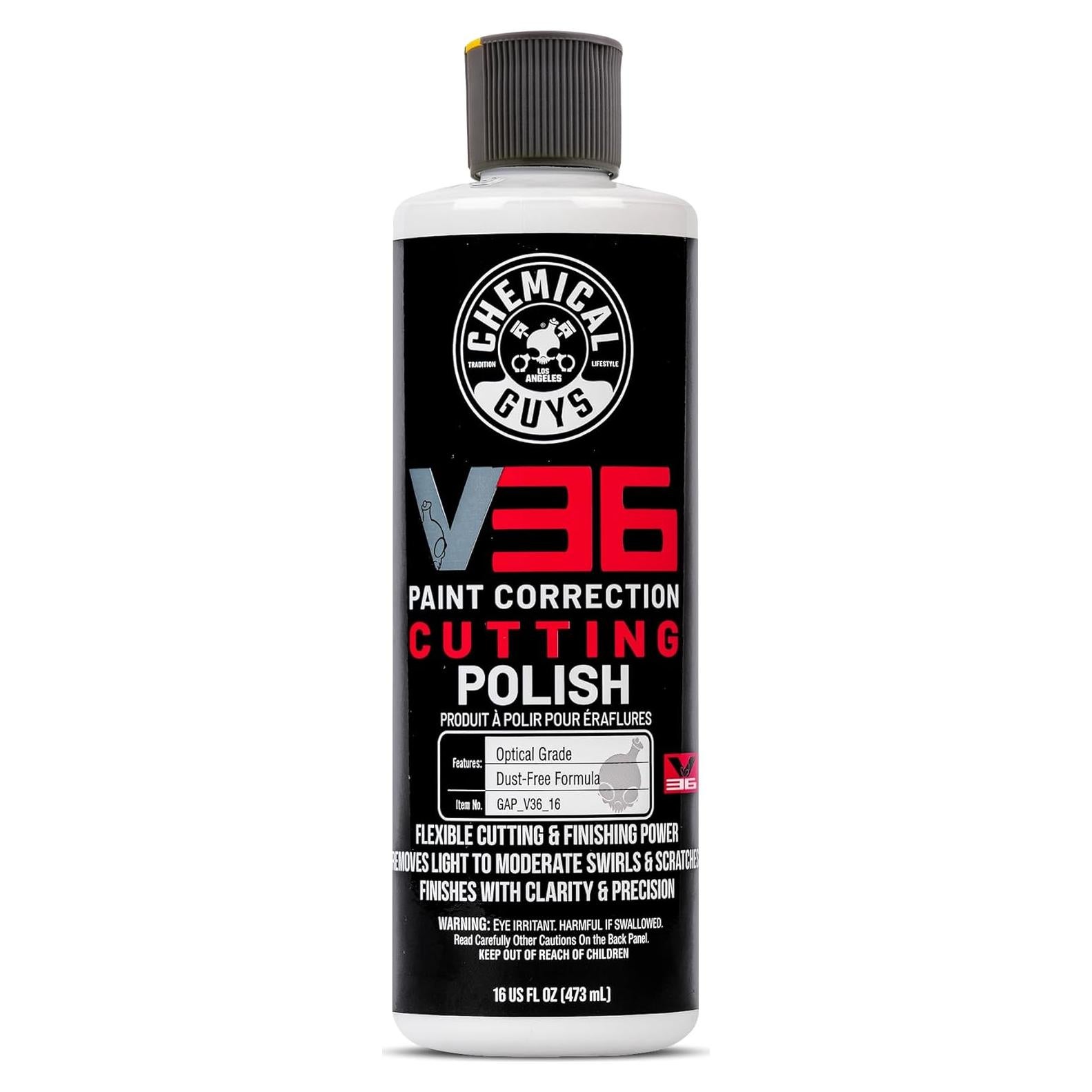 Pulimento de Corte V36 Chemical Guys 16 oz (0.47 L) Blanco