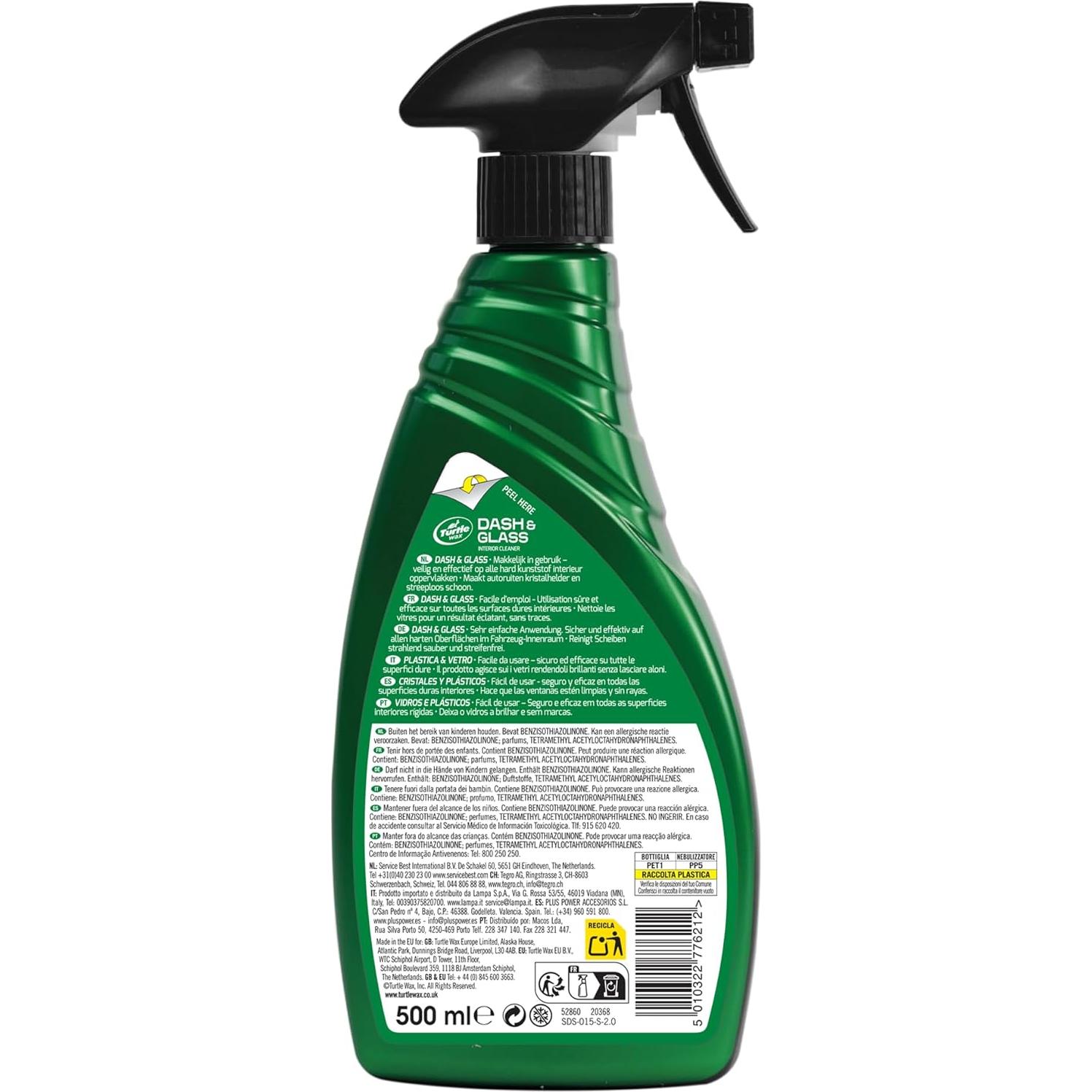 Brillo para Tablero y Ventanas Turtle Wax 500ml