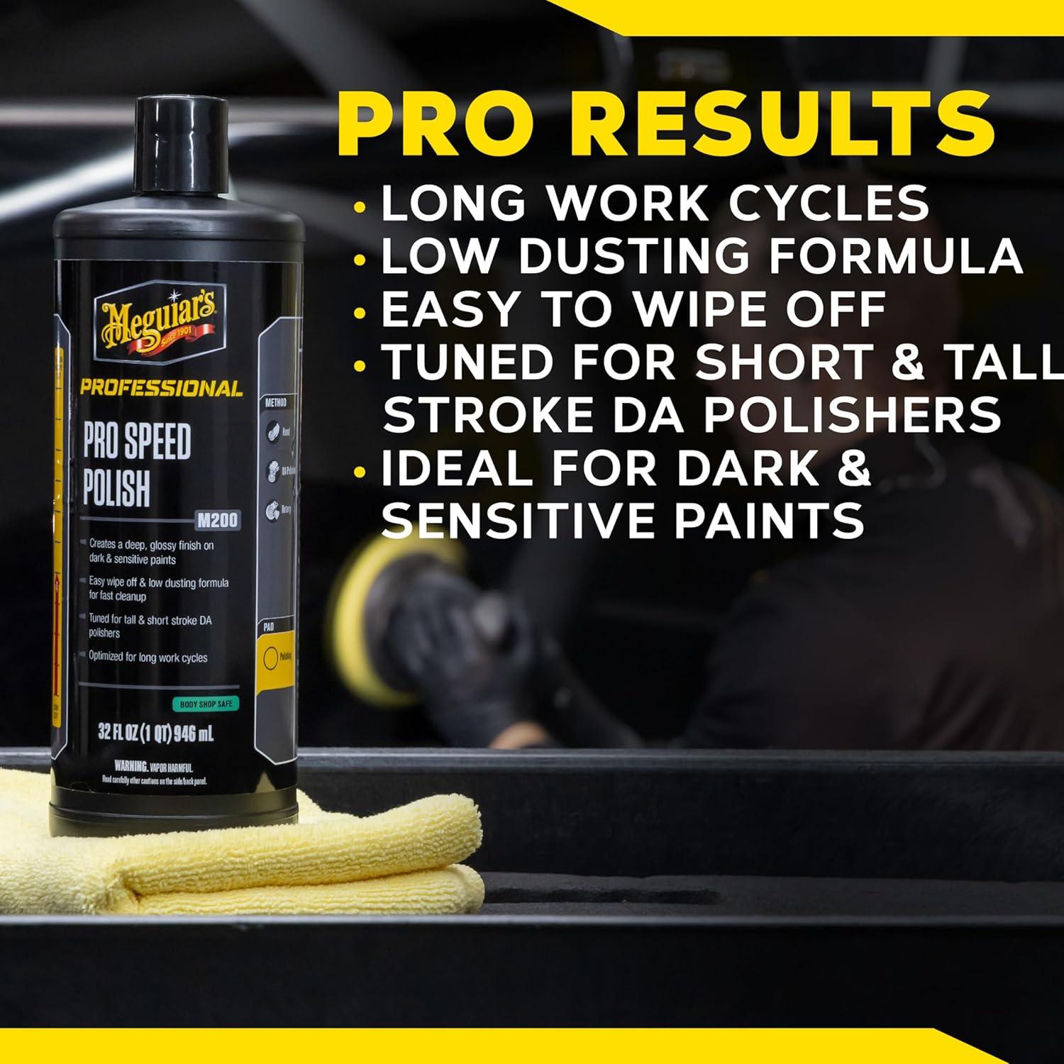 Pulidor Profesional Meguiar's M200 32 Oz - Acabado Brillante