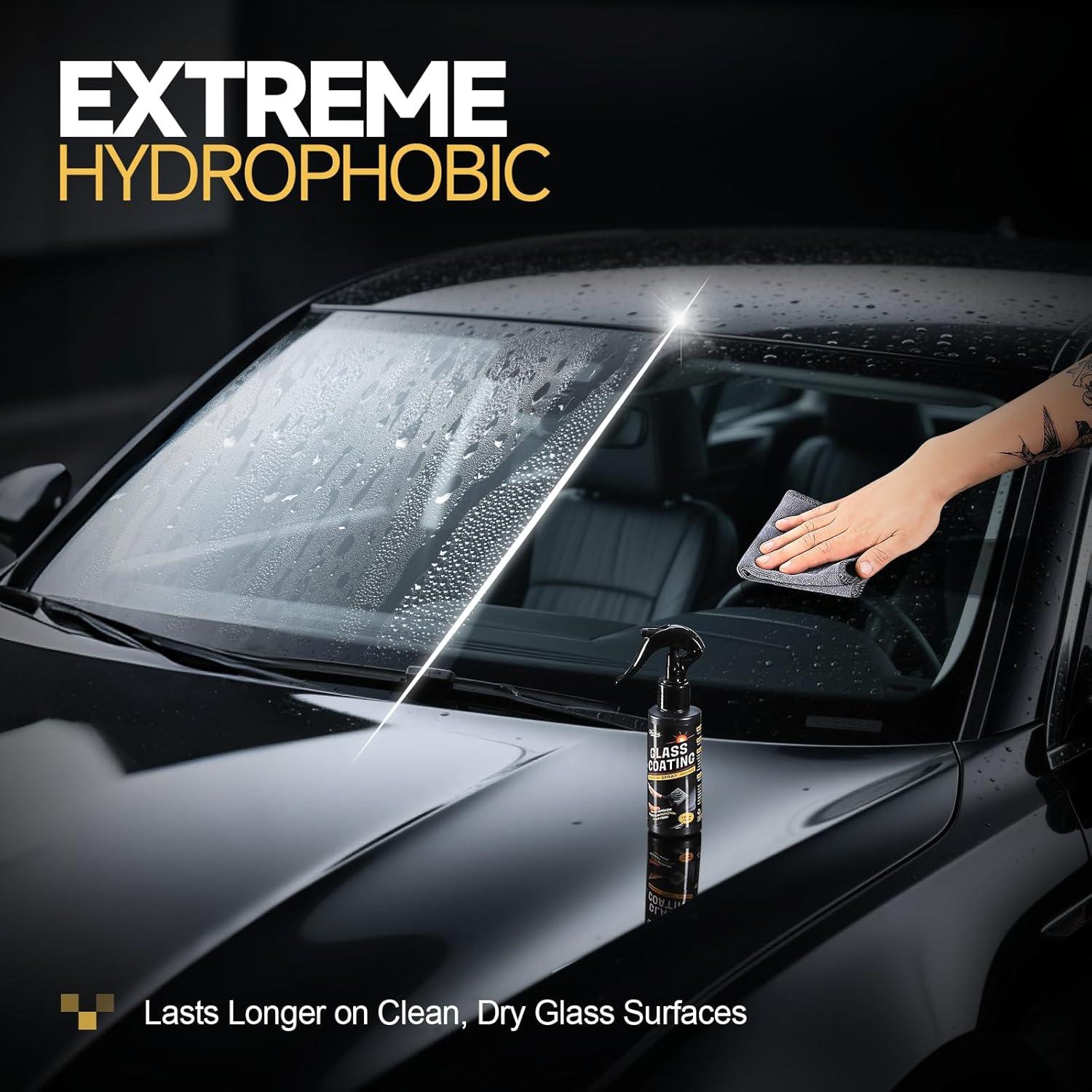 Spray Recubrimiento Vidrio Cerámico Toretark 100ml Repelente Lluvia