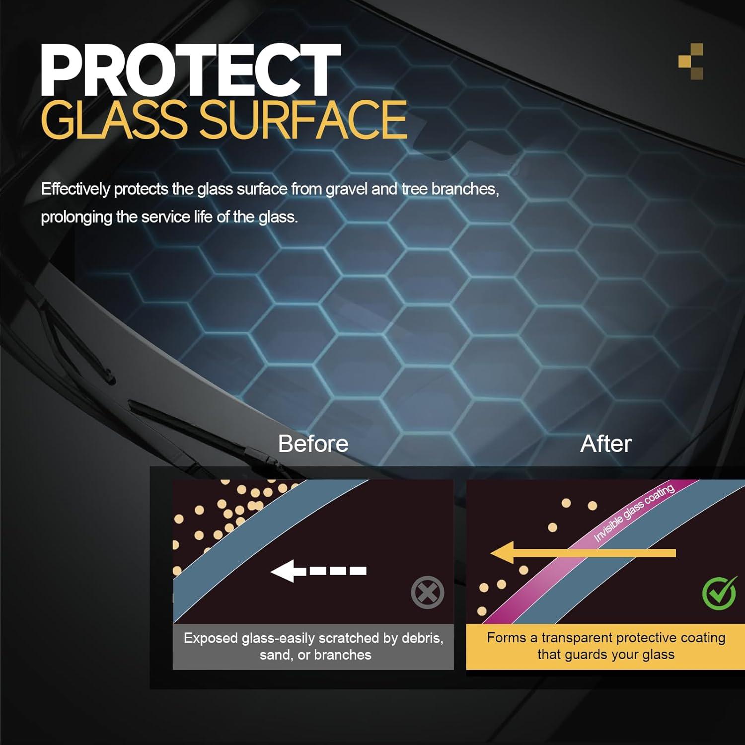 Spray Recubrimiento Vidrio Cerámico Toretark 100ml Repelente Lluvia