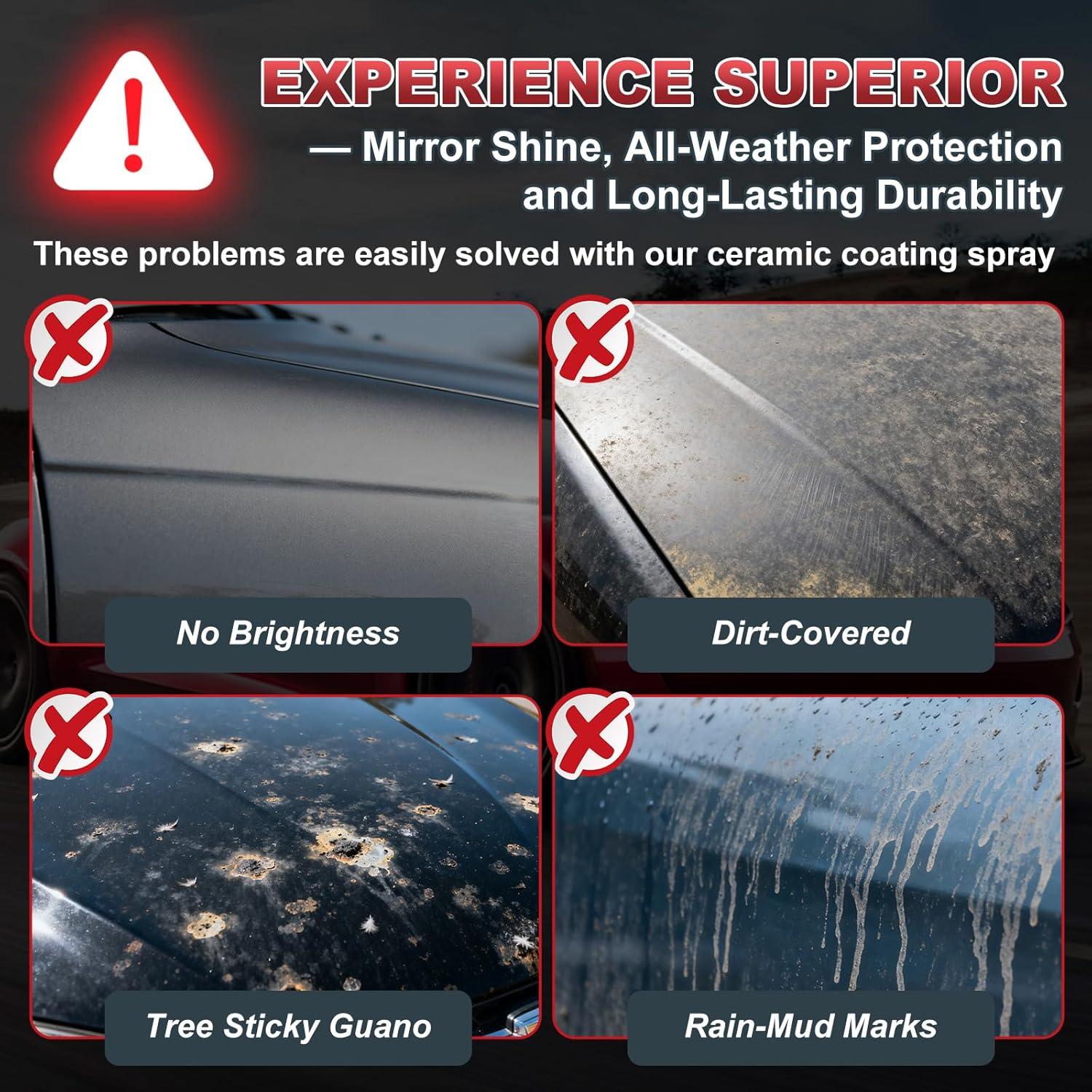 Recubrimiento Cerámico en Spray LUXFINISH 192.78 ml Hidrofóbico